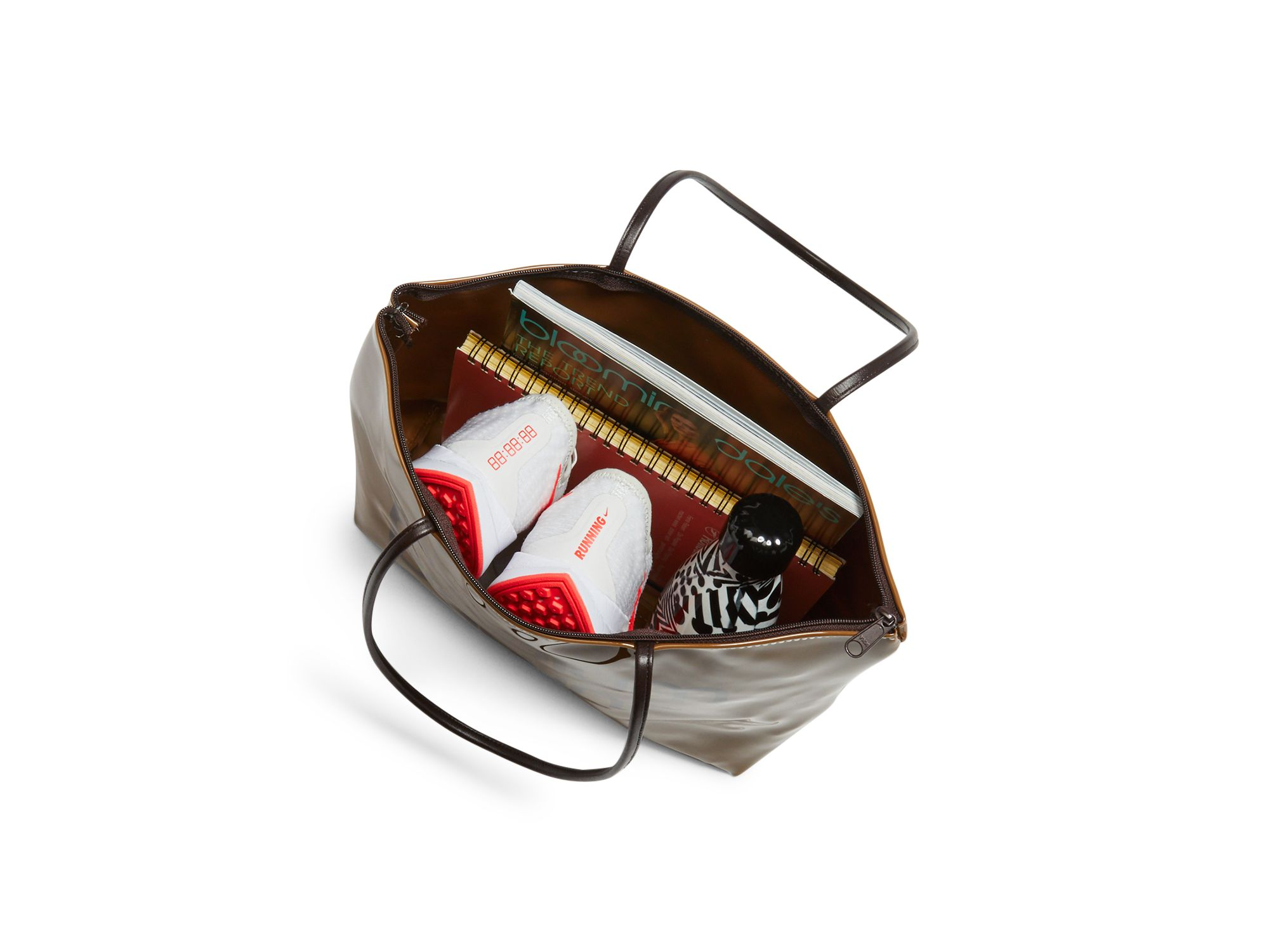Zip Top Medium Brown Bag - Exclusive — Image 3