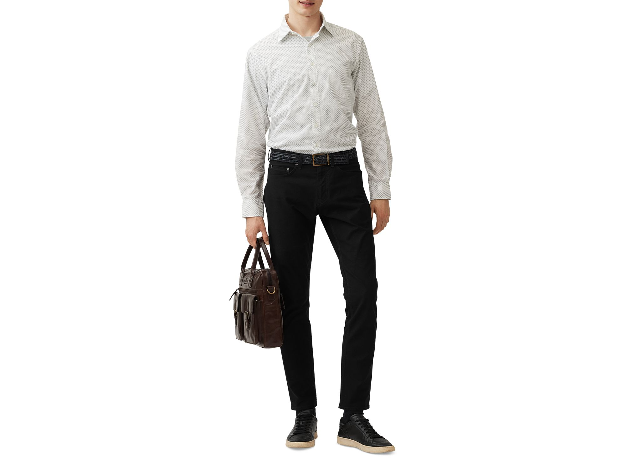 Middle Peak Button Front Shirt — Image 5