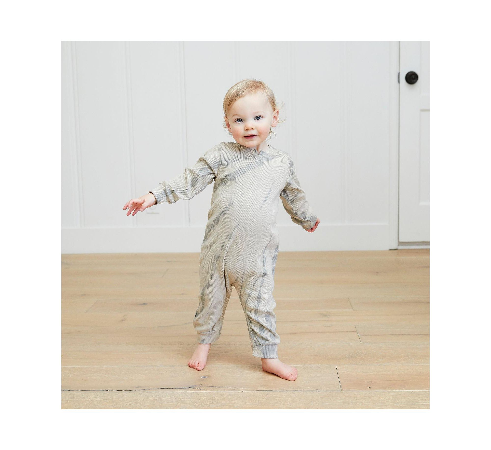 Unisex Rib Onesie in Tie Dye — Image 3