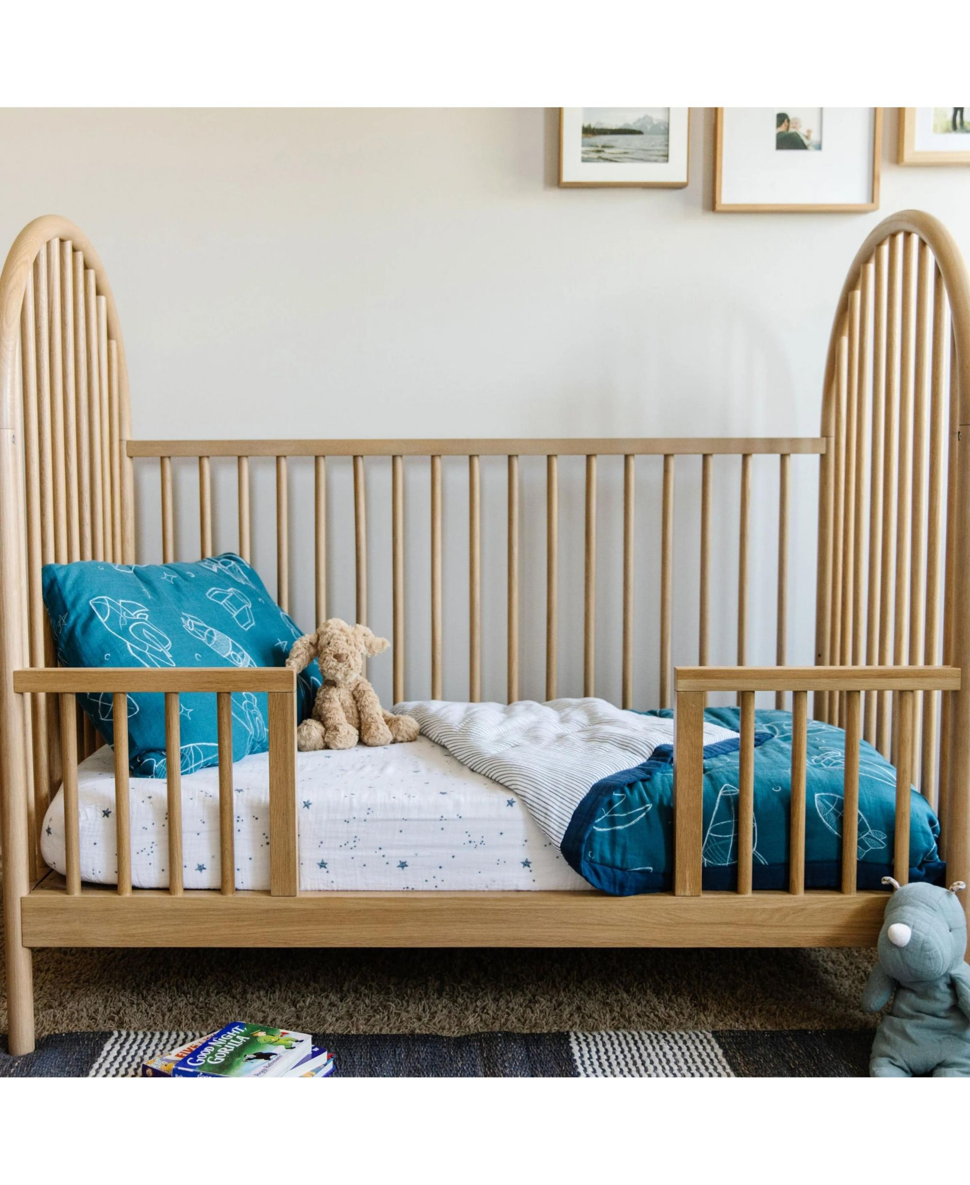 Unisex Cotton Muslin Toddler Comforter - Baby, Little Kid — Image 4