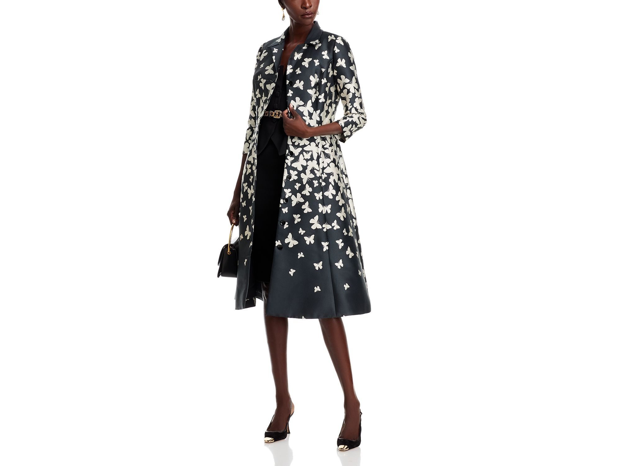 Butterfly Button Front Dress — Image 6