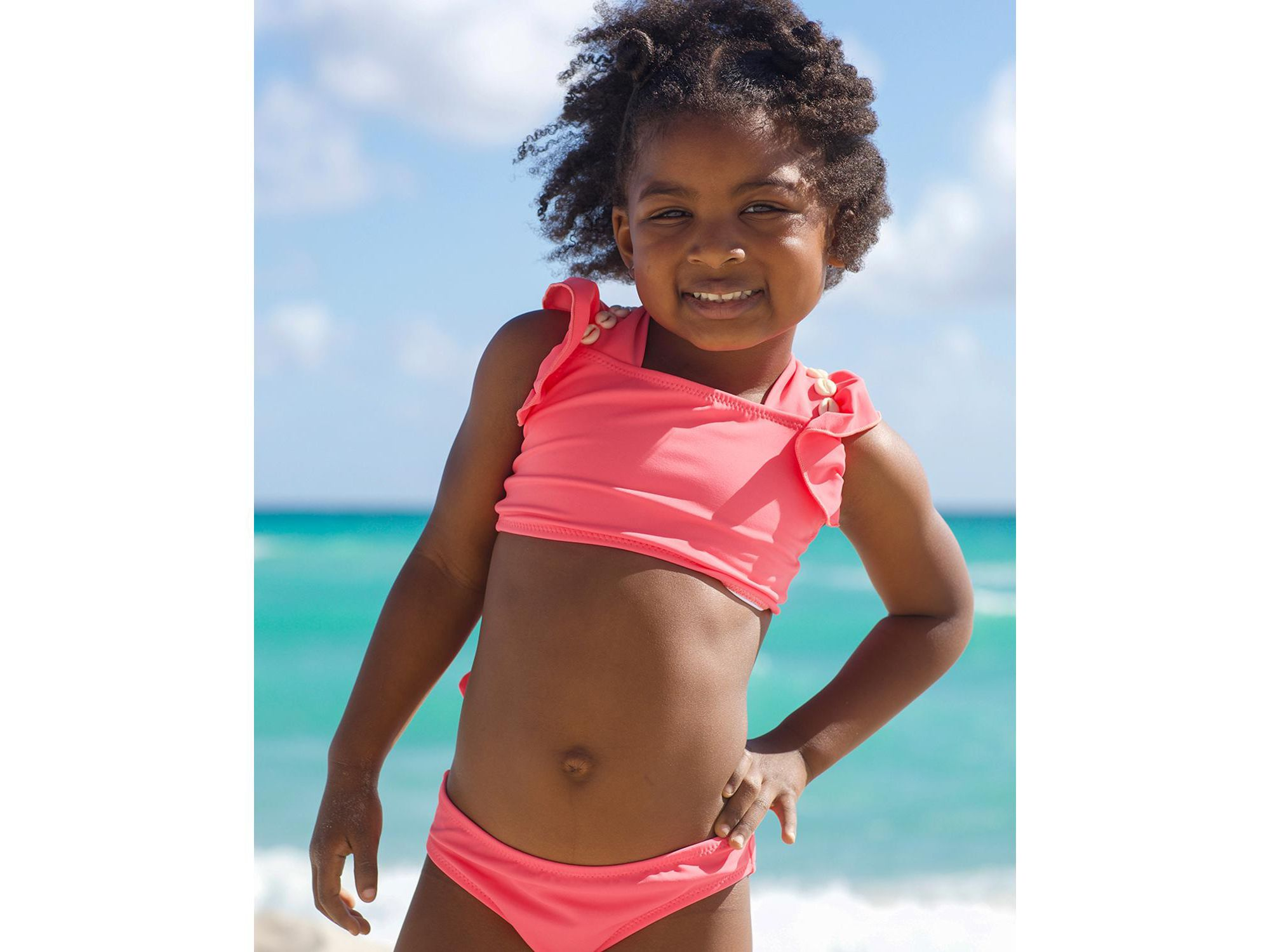 Girls' Sabrina Two-Piece Swimsuit - Little Kid, Big Kid — Image 3