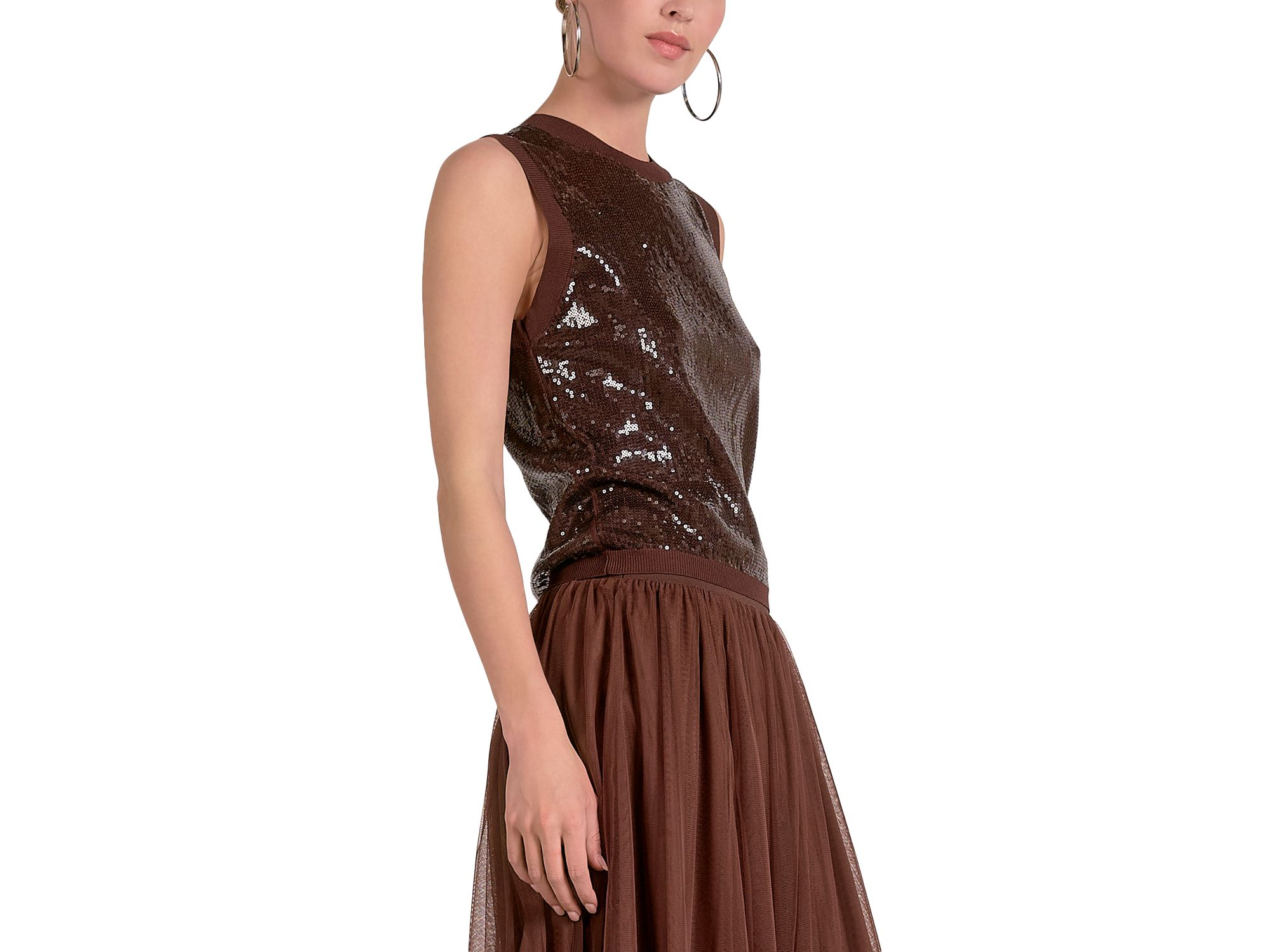 Sequinned Tank Top — Image 4