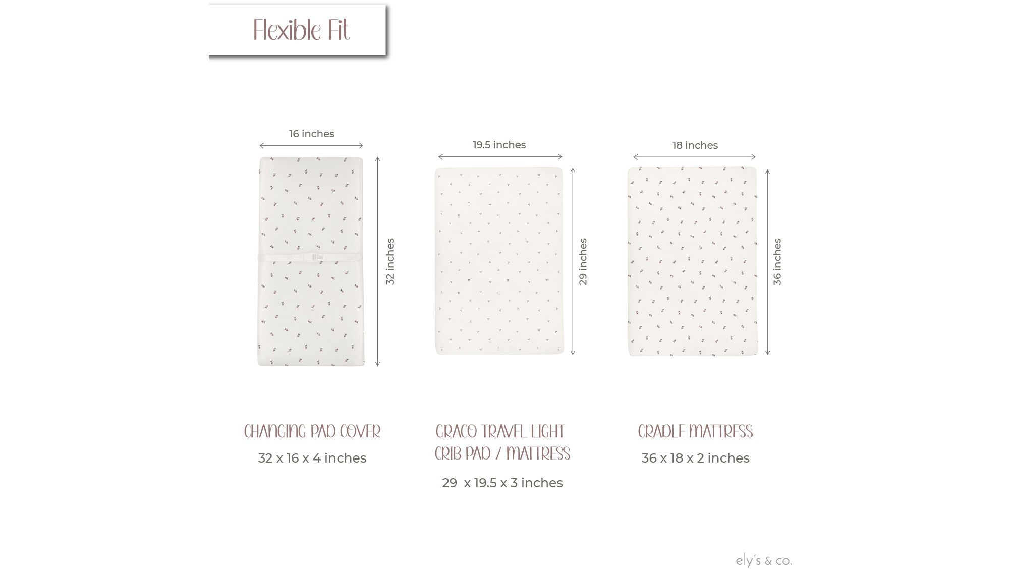 Waterproof Changing Pad Cover | Cradle Sheet Set — Image 4
