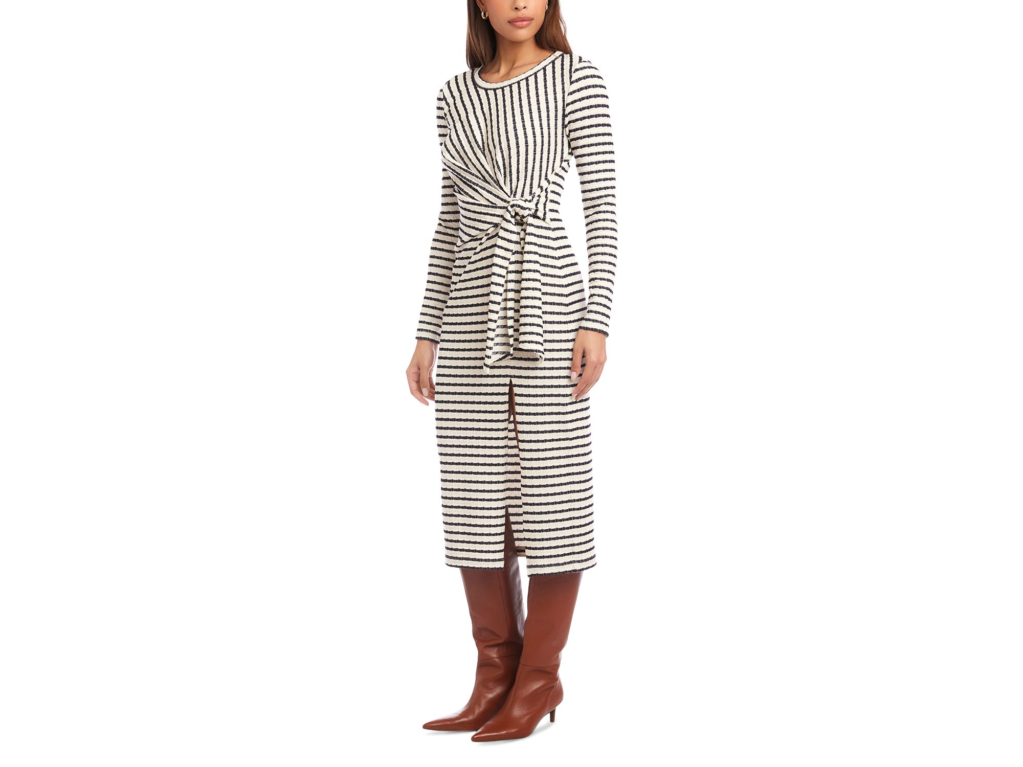 Maddie Long Sleeve Midi Dress — Image 5
