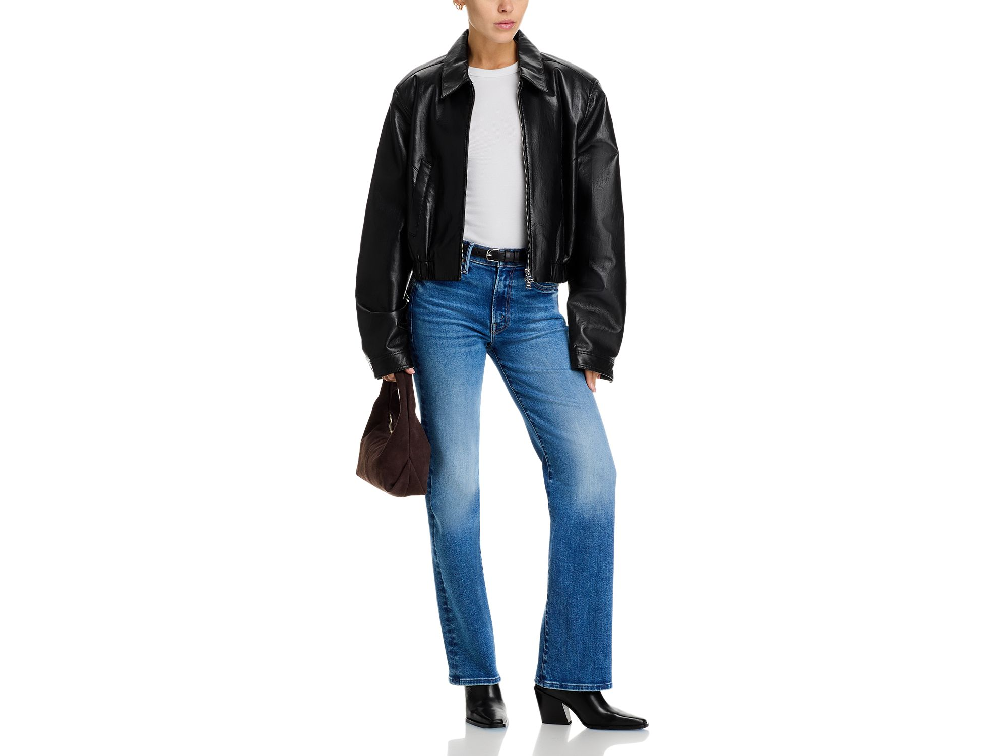 Lil Kick It High Rise Jeans in Bitchn — Image 4