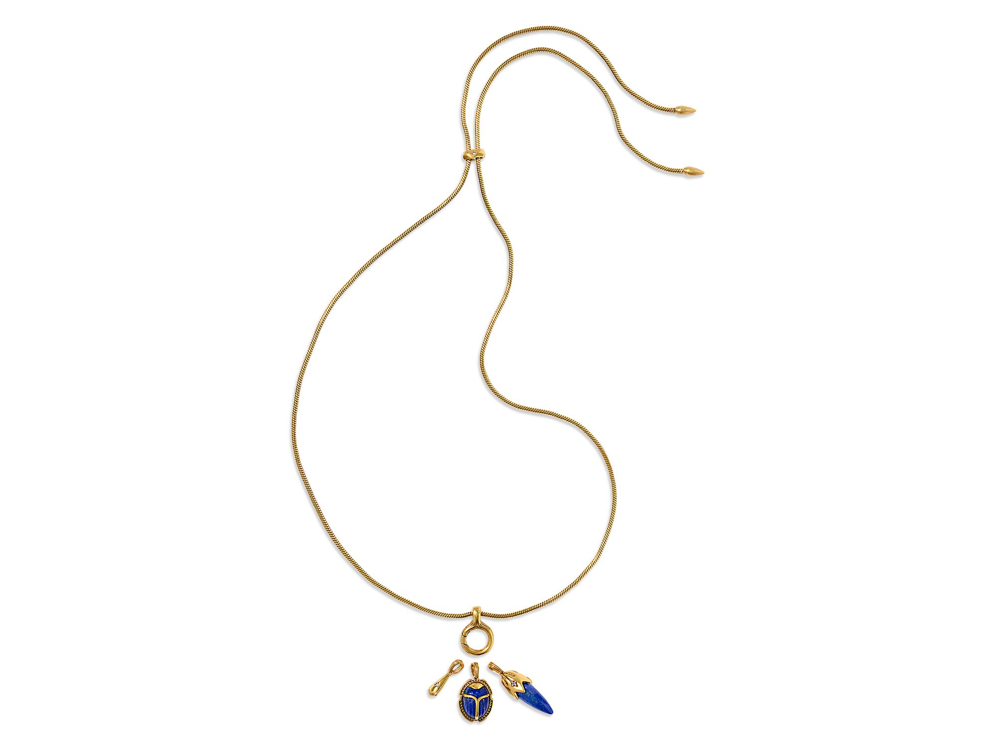 Catherine Charm Necklace, 30" — Image 3