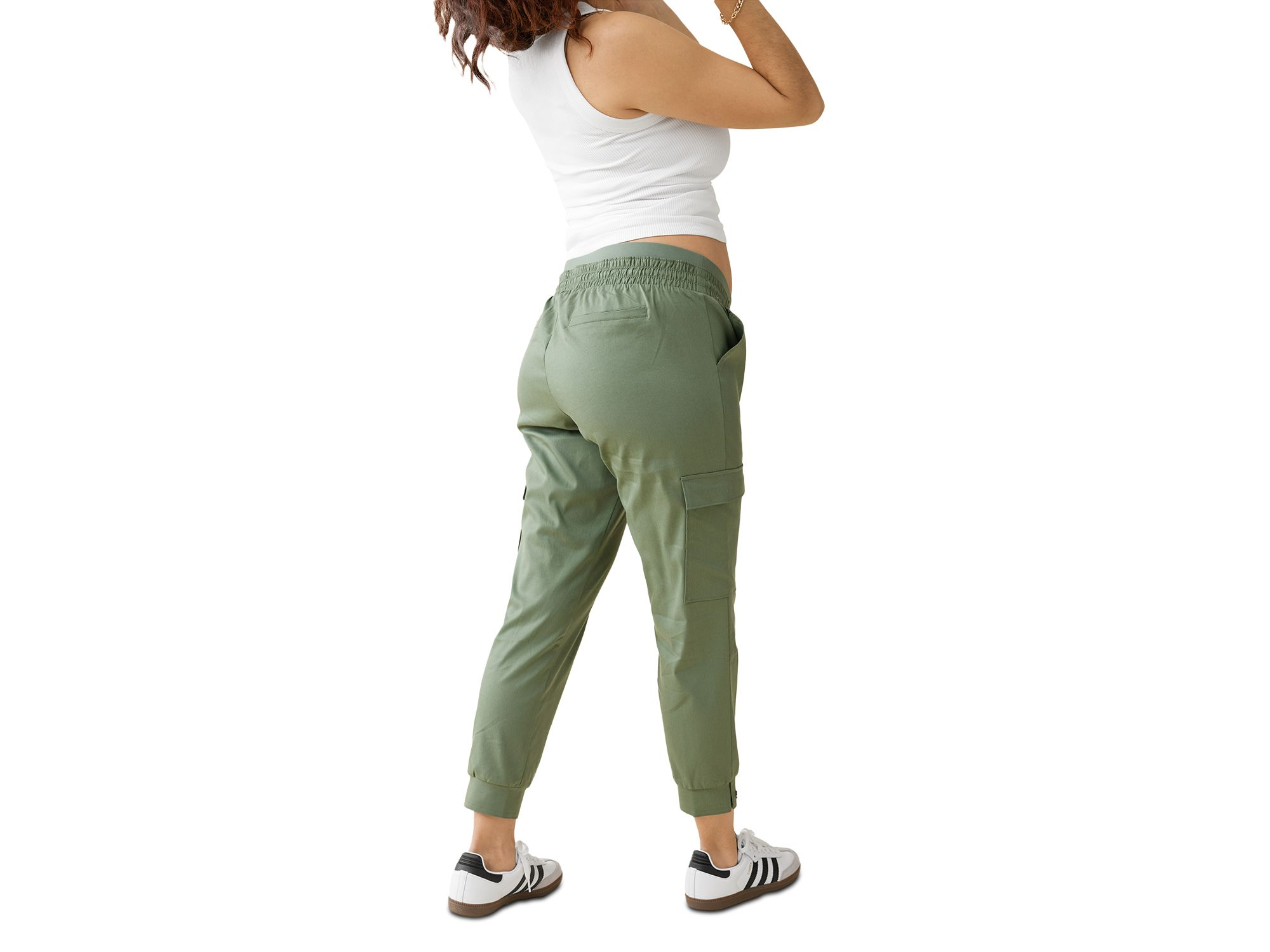 Soft Maternity Cargo Pants — Image 5