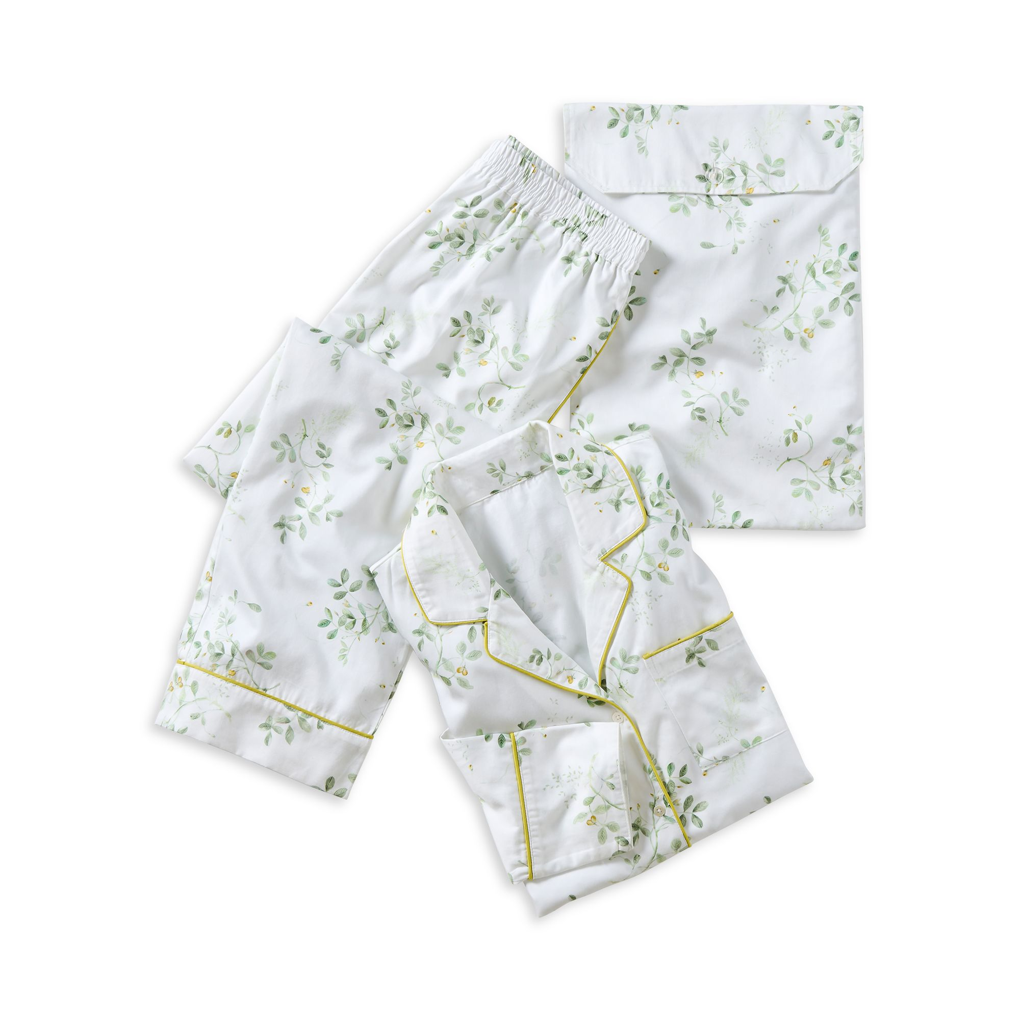 Peashoots Printed Cotton Pajama Set — Image 6