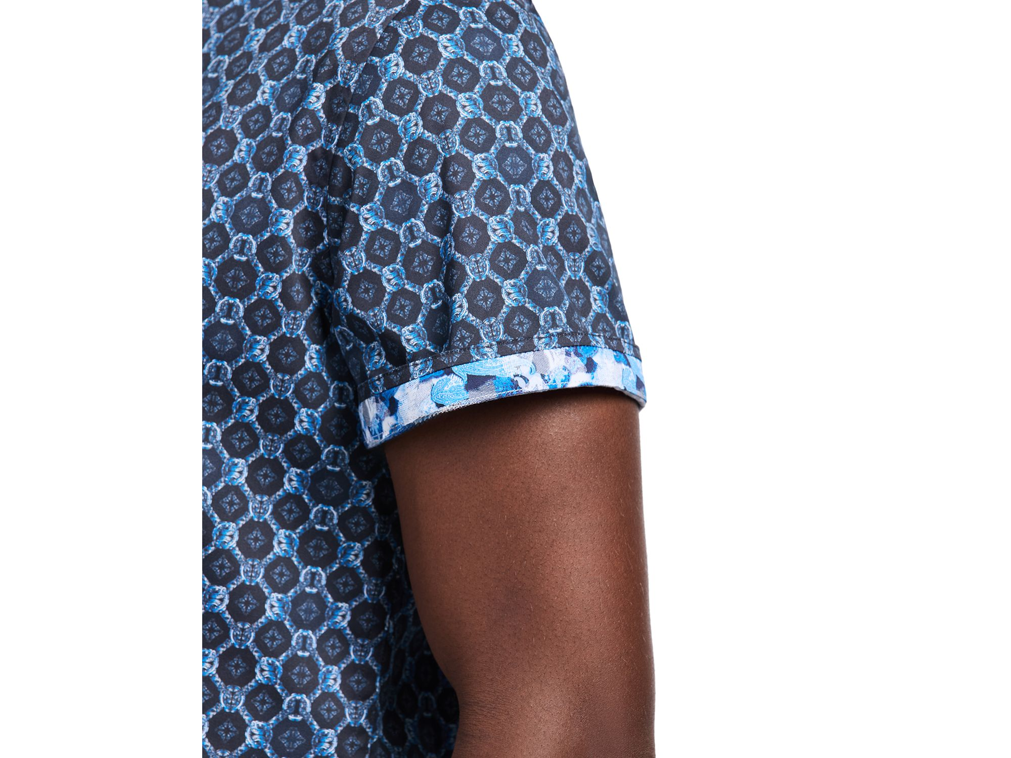 Bramston Medallion Short Sleeve Woven Shirt — Image 4