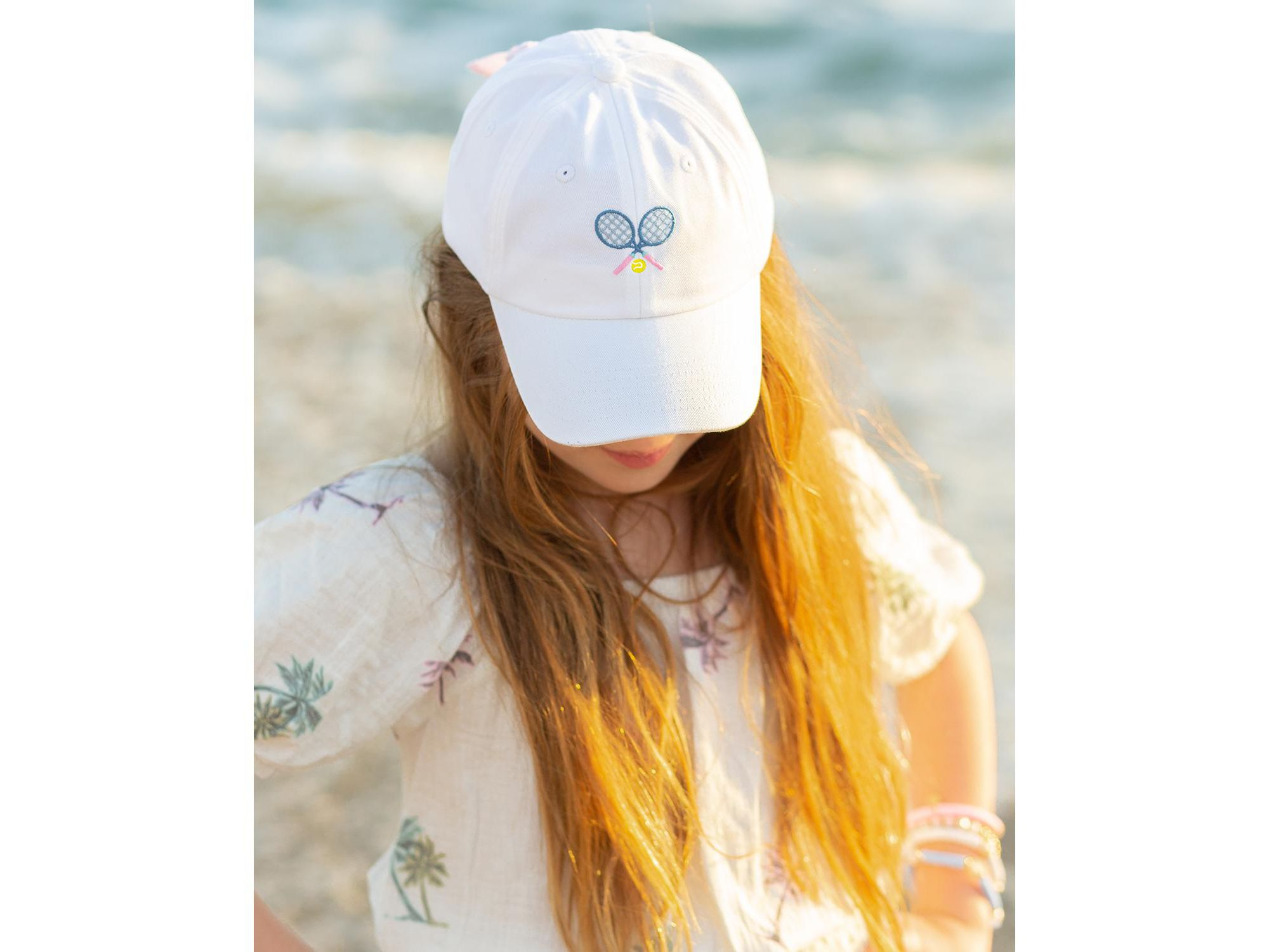 Girls' Tennis Bow Baseball Hat - Little Kid, Big Kid — Image 5