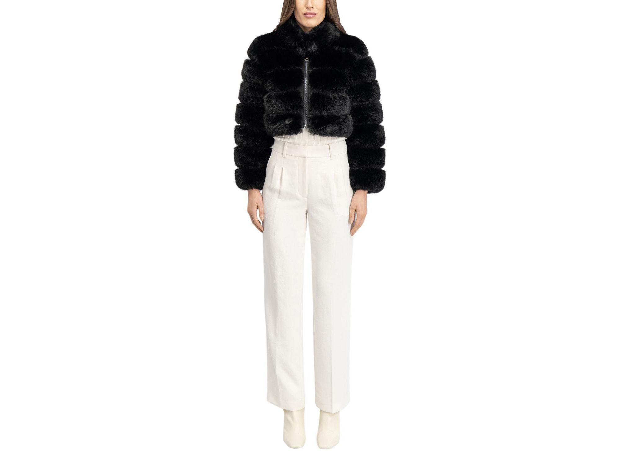 Faux Fur Fox Bolero — Image 7