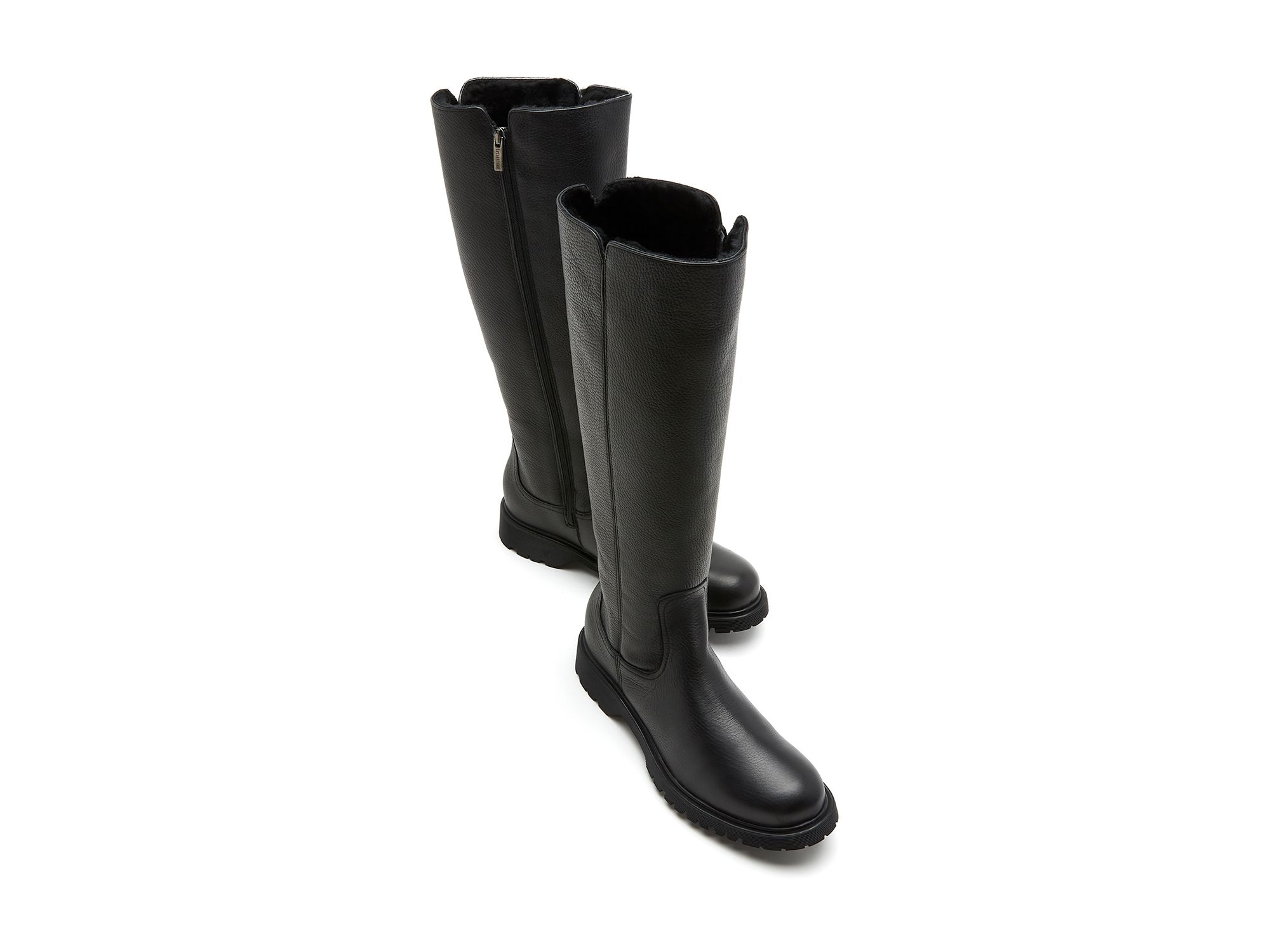 Women's Harry City Dry™ Shearling-Lined Pebble Leather Tall Boots — Image 4