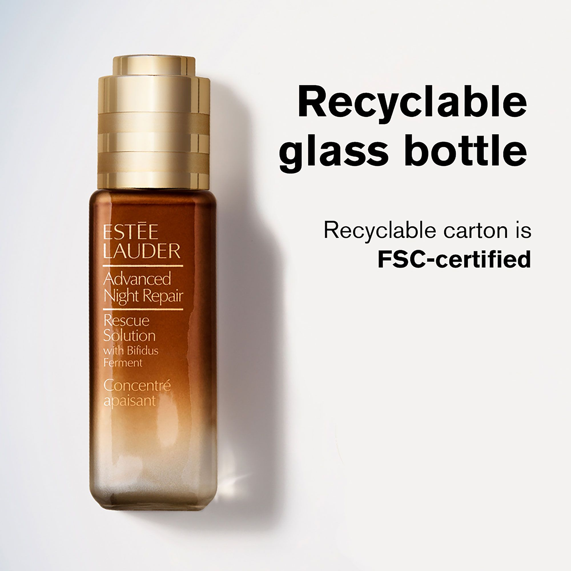 Advanced Night Repair Rescue Solution Serum with 15% Bifidus Ferment 0.68 oz. — Image 8