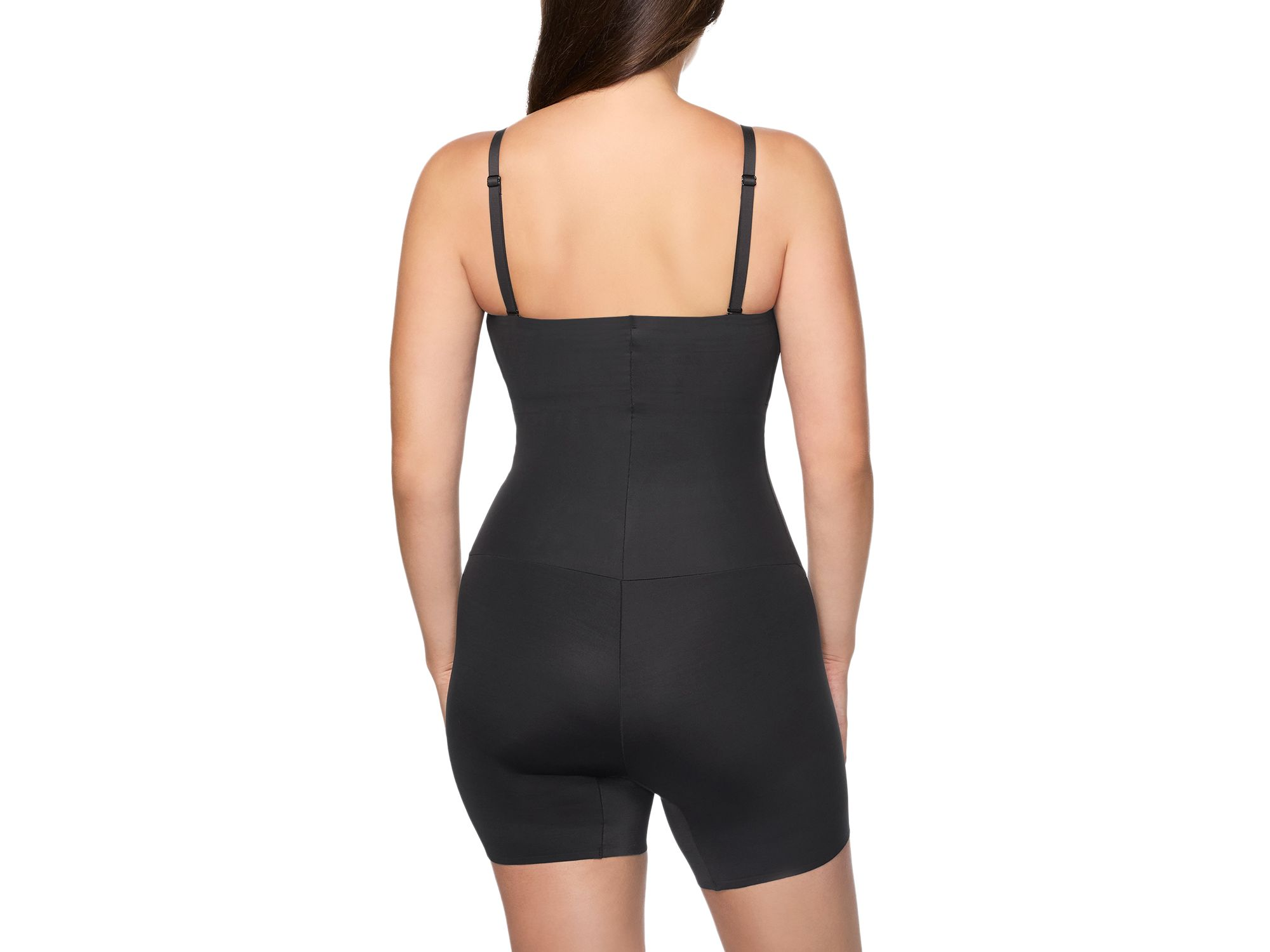Strapless Mid Thigh Shaping Bodysuit — Image 5