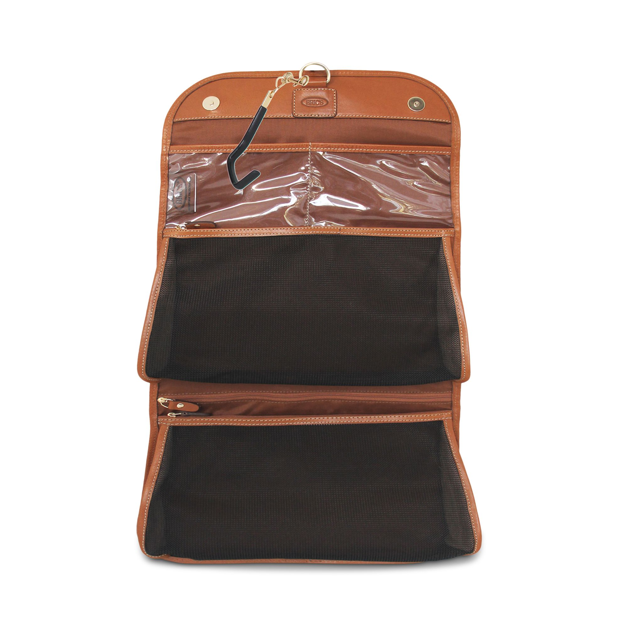 Life Pelle Leather Tri-Fold Toiletry Kit — Image 4