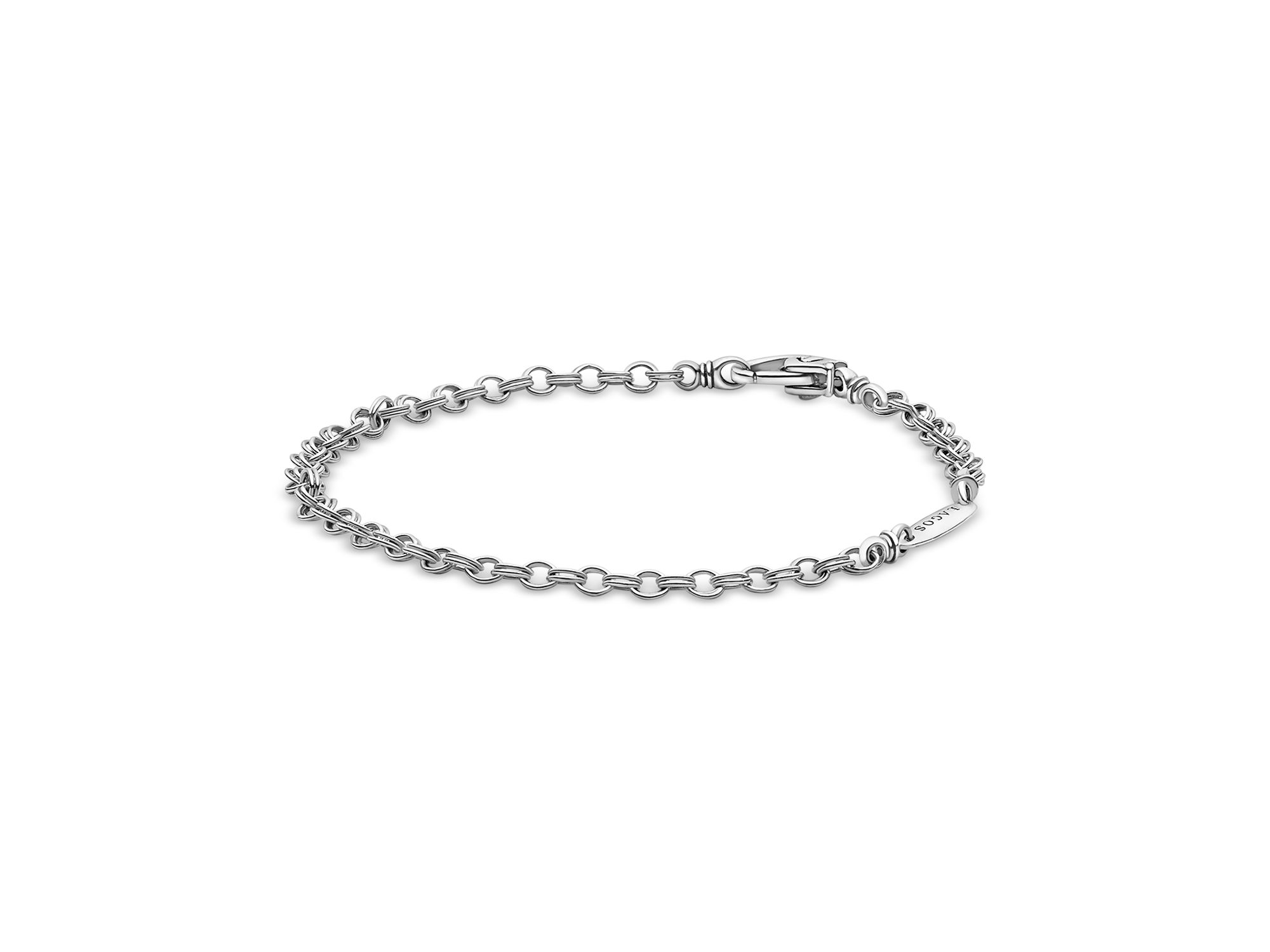Men's Sterling Anthem High Jinx Chain Link Bracelet — Image 3