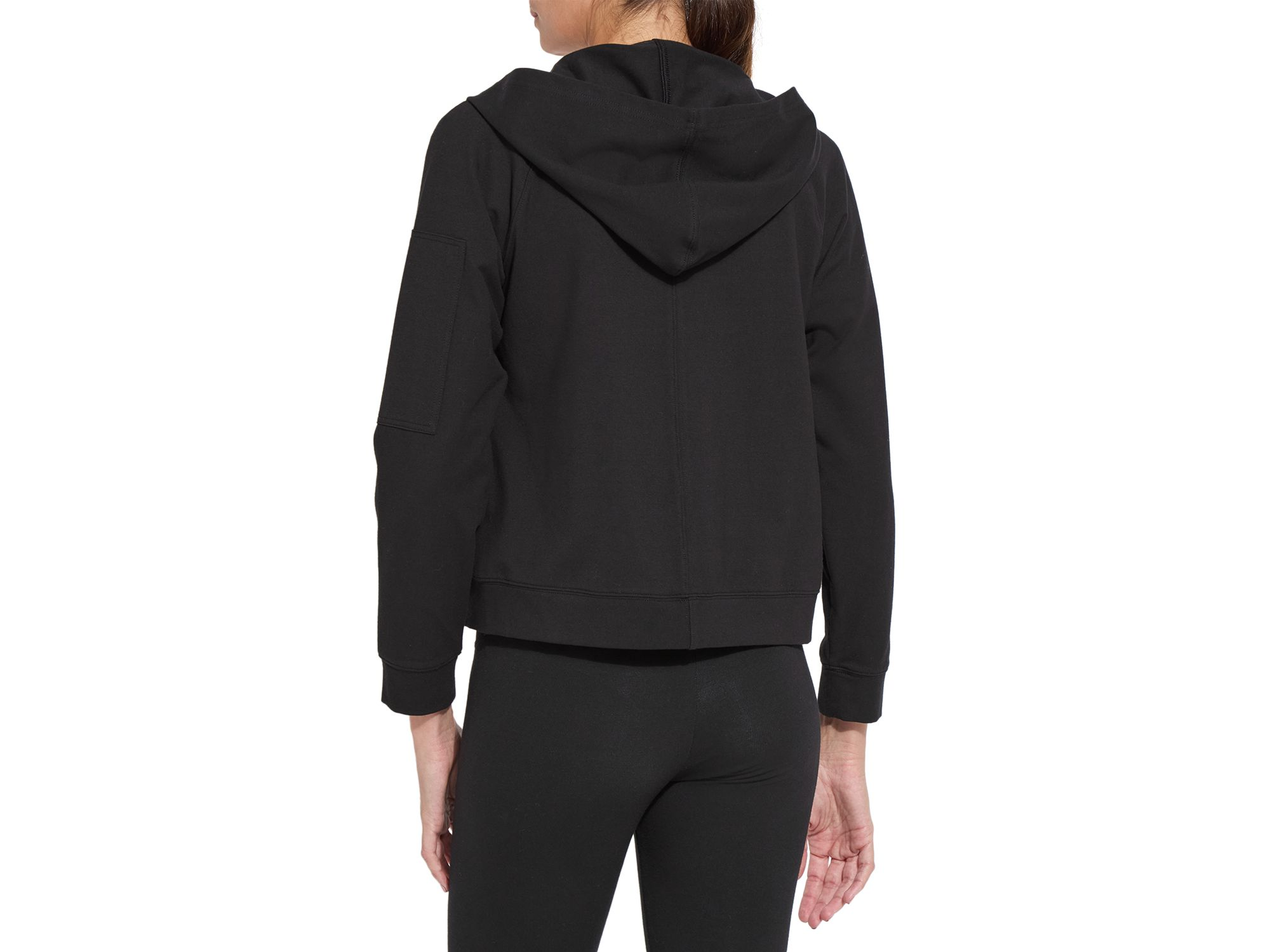 Cotton Zip Up Hoodie Sweatshirt — Image 4