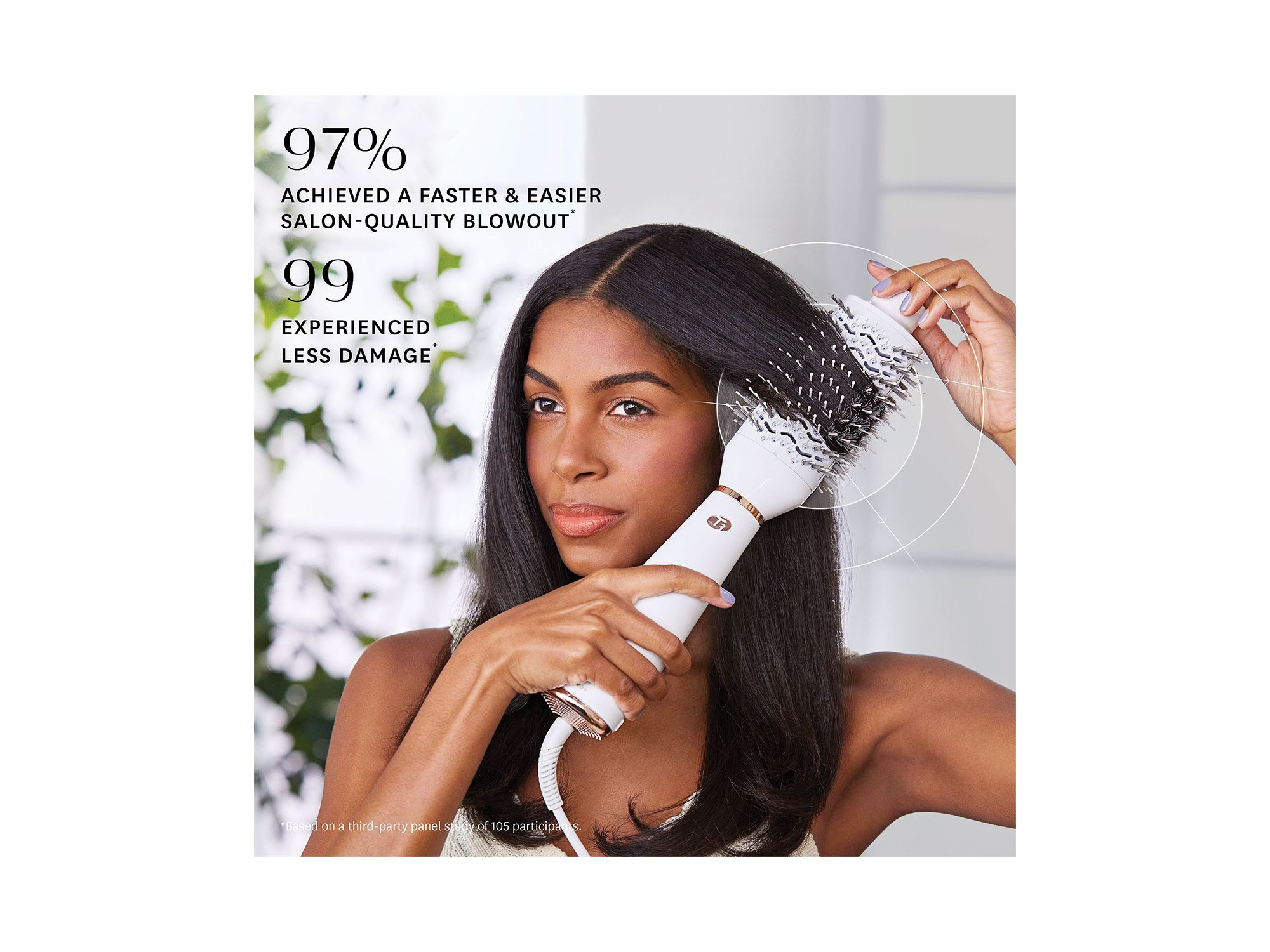 AireBrush One Step Smoothing & Volumizing Hair Dryer Brush — Image 5