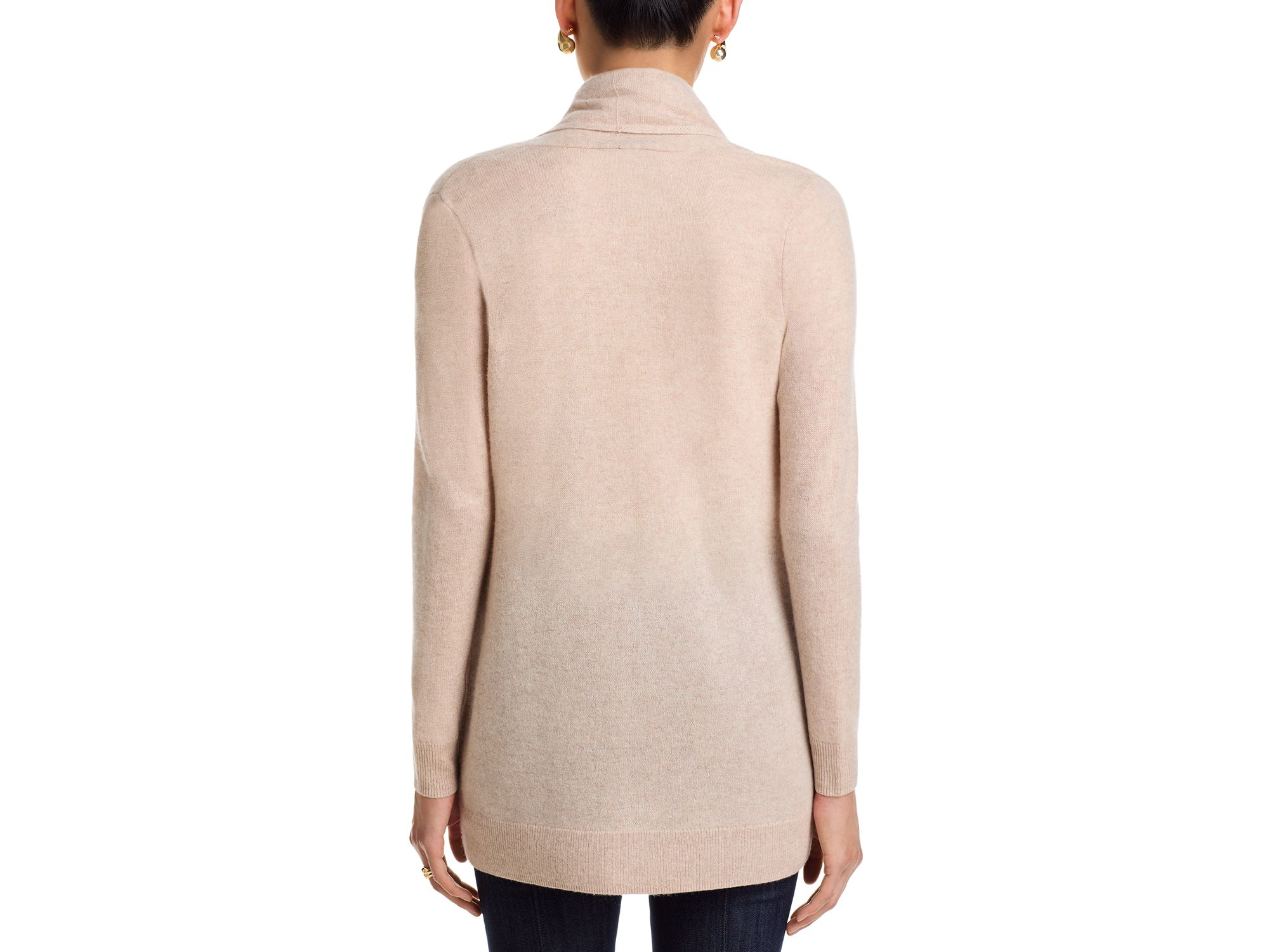 100% Cashmere Open-Front Cardigan - Exclusive — Image 3