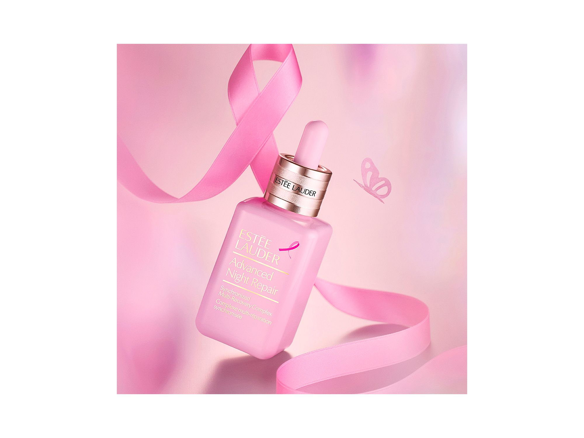 Limited Edition Pink Ribbon Advanced Night Repair Serum with Hyaluronic Acid & Peptides 1.7 oz. — Image 8