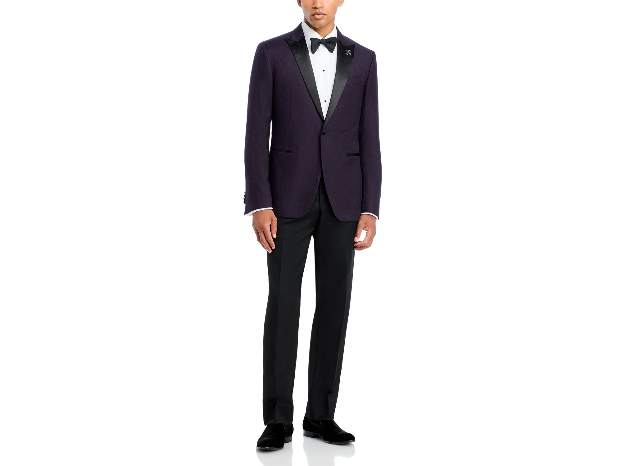 Micro Jacquard Peak Dinner Jacket — Image 5