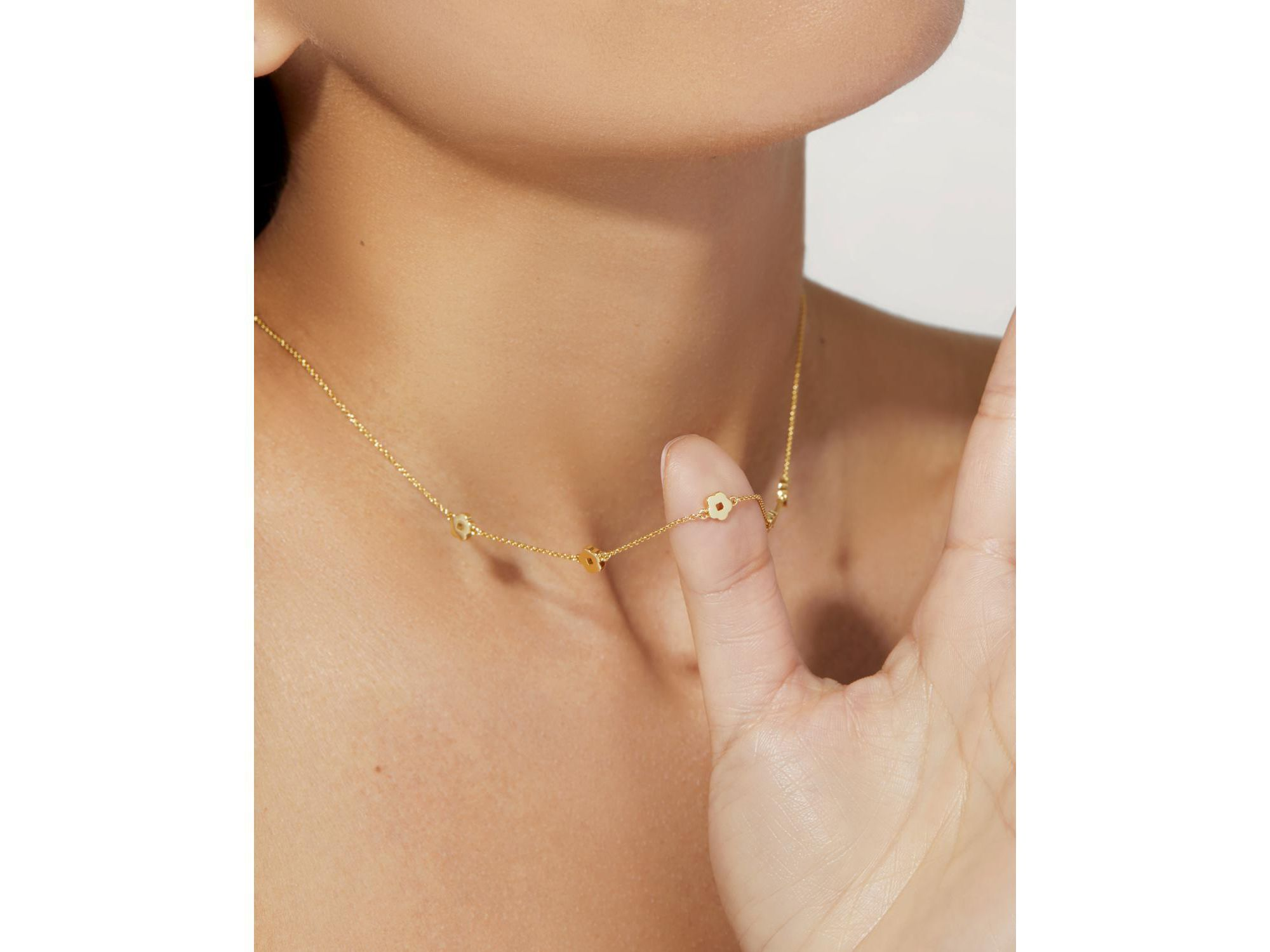 Flower Station Necklace - Rowena Necklace — Image 4