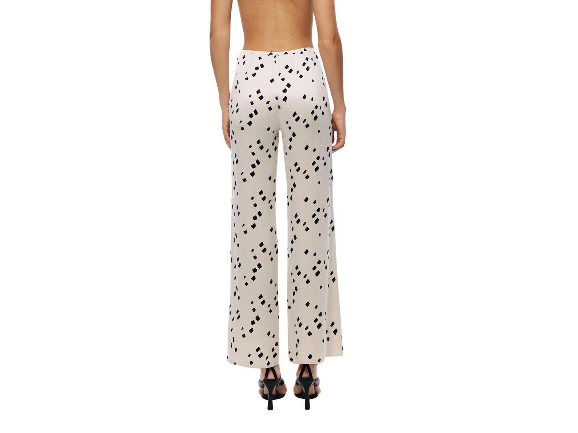 Printed Wide-Leg Pants — Image 4