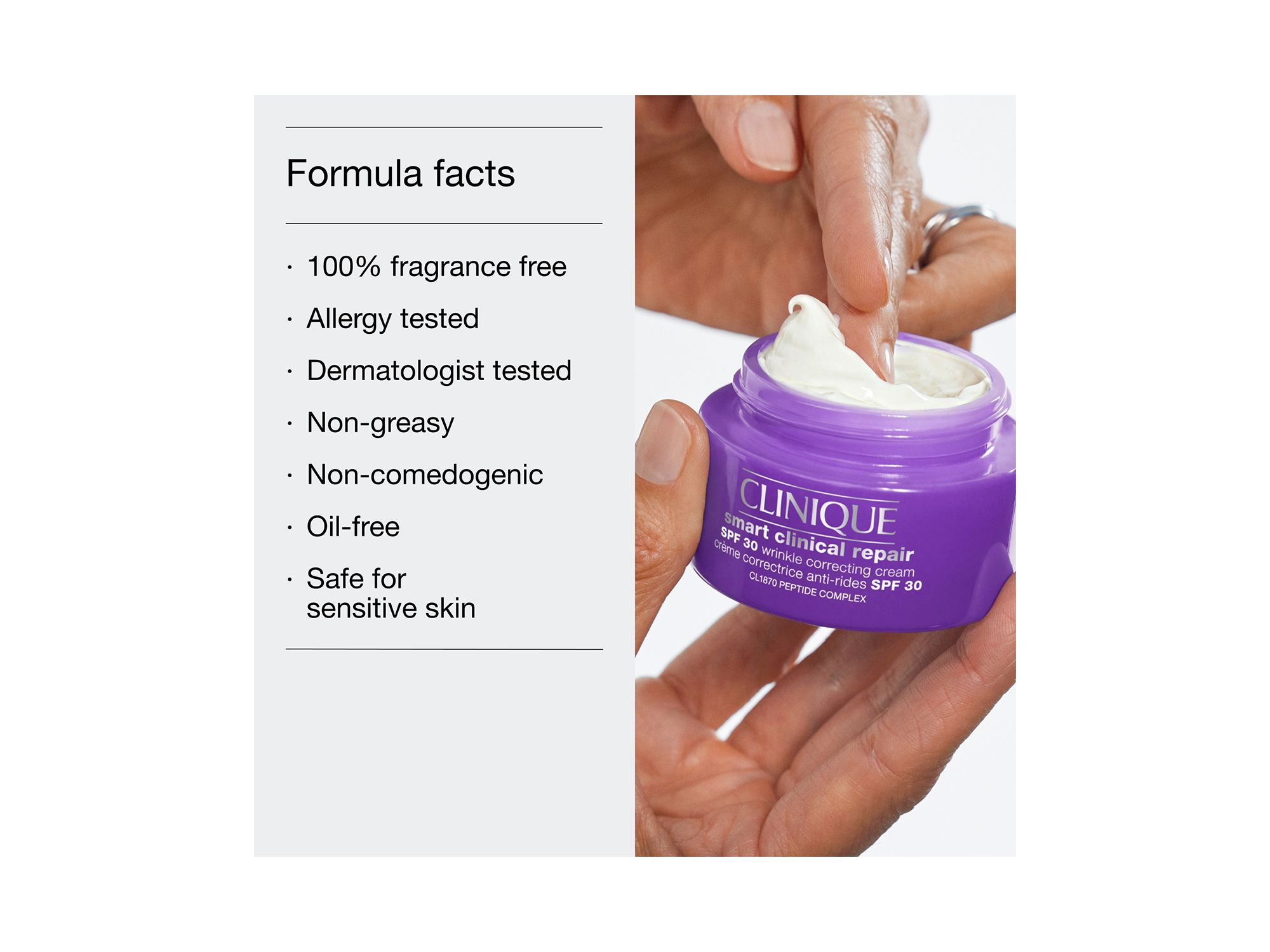 Smart Clinical Repair Broad Spectrum SPF 30 Wrinkle Correcting Face Cream — Image 6
