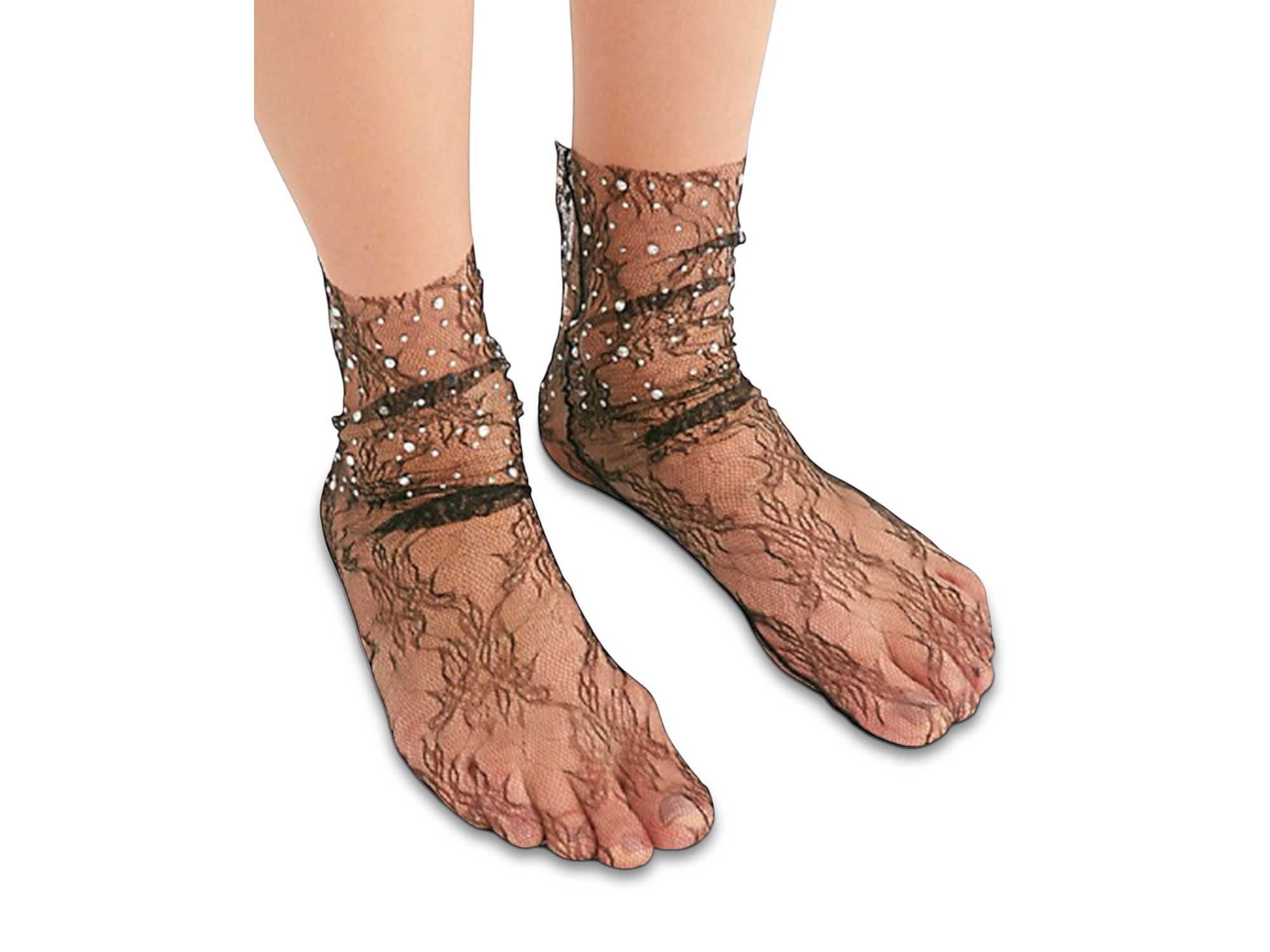 Crystal Lace Ankle Socks — Image 3