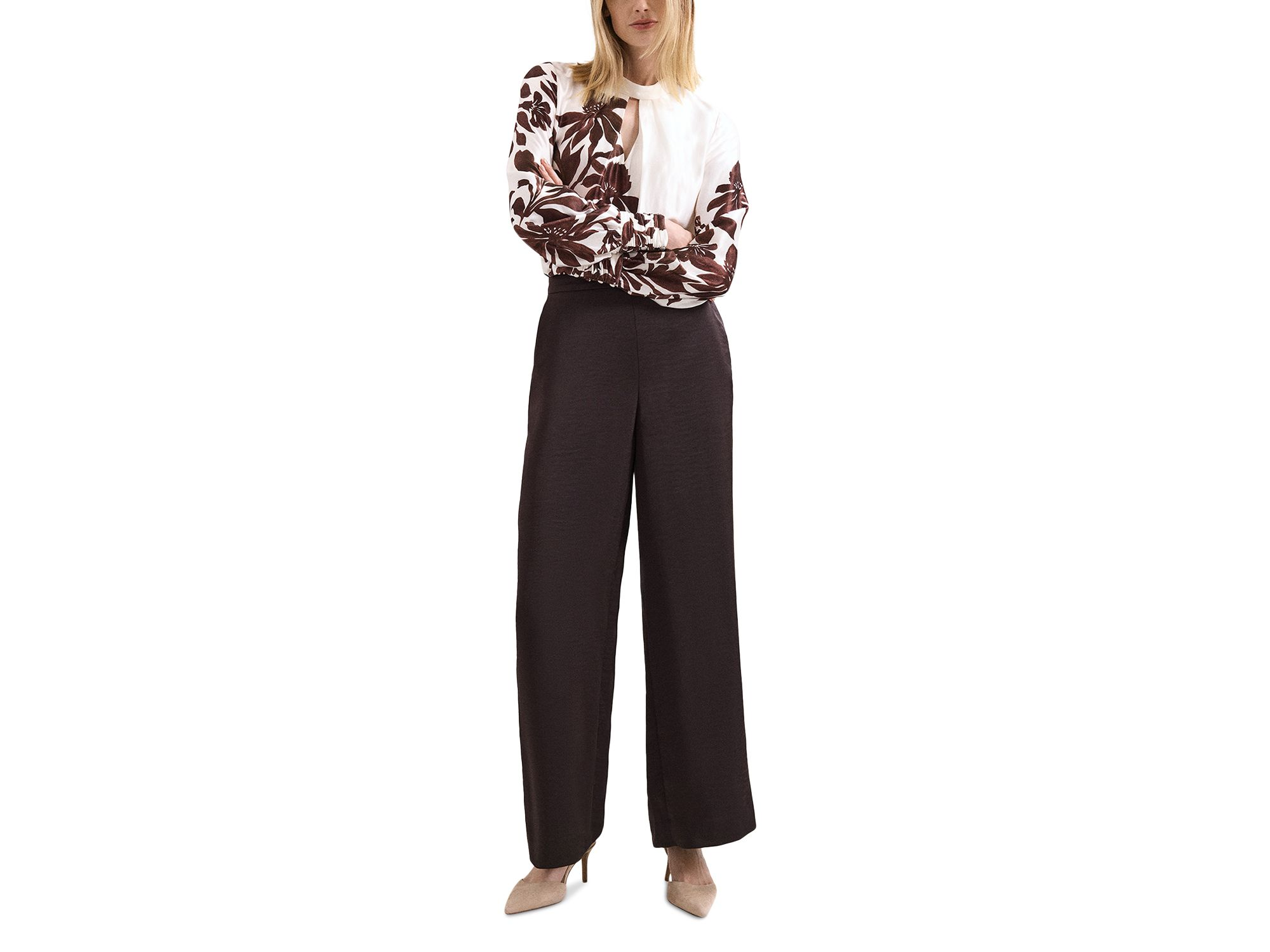 Hattie Satin Blouse — Image 9