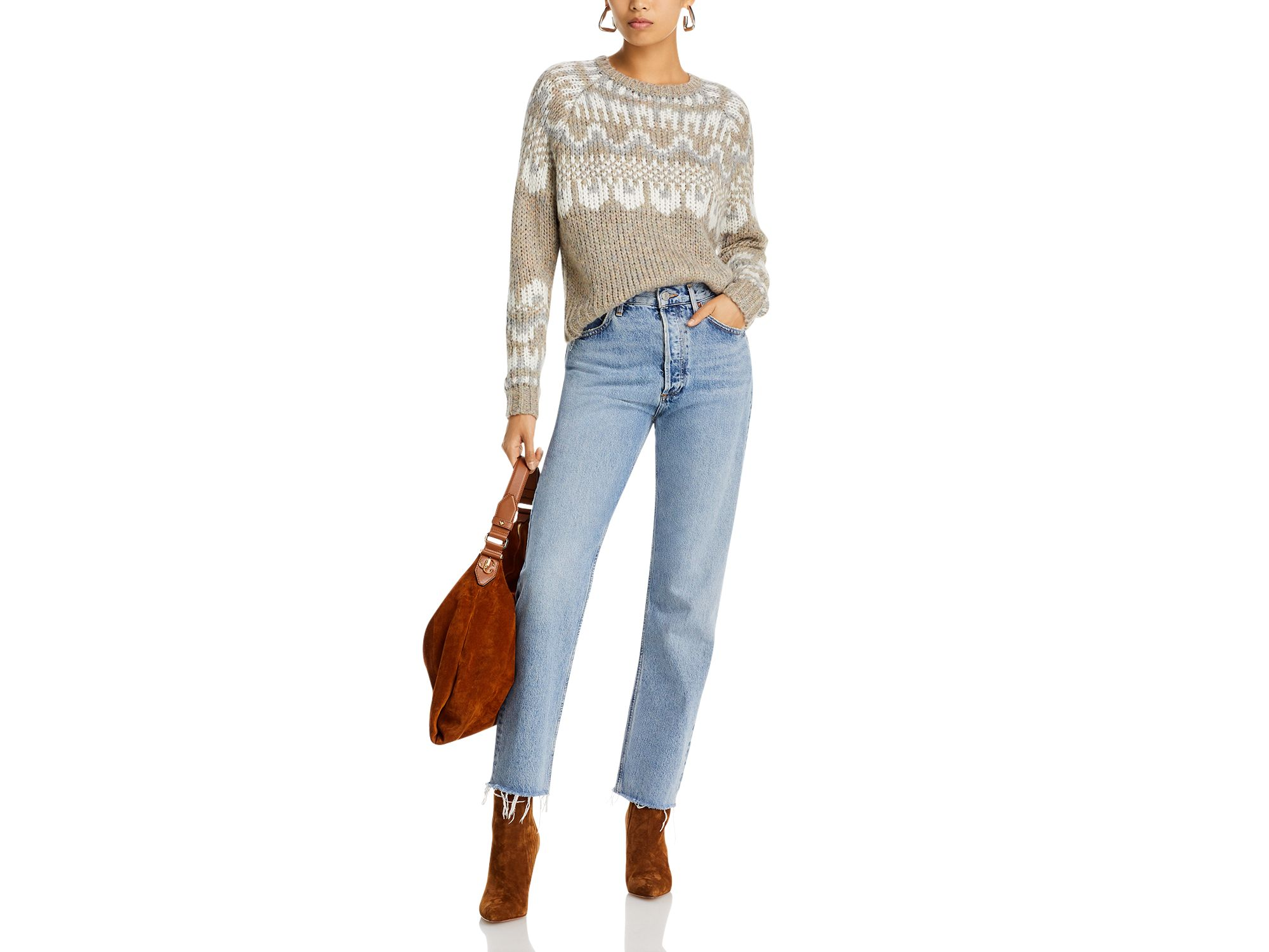 Fair Isle Crewneck Sweater - Exclusive — Image 10