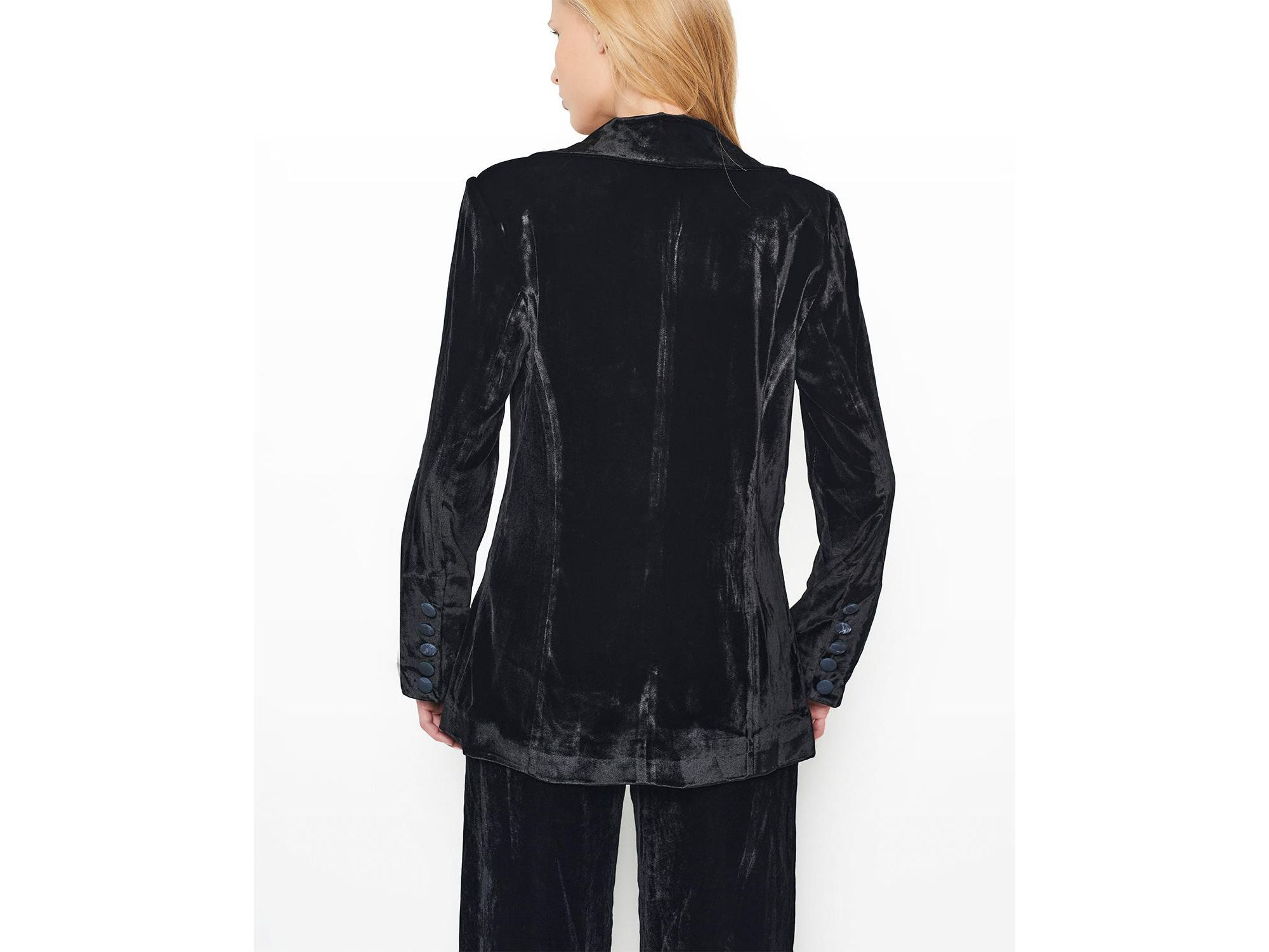 Fiona Velvet Boyfriend Blazer — Image 5