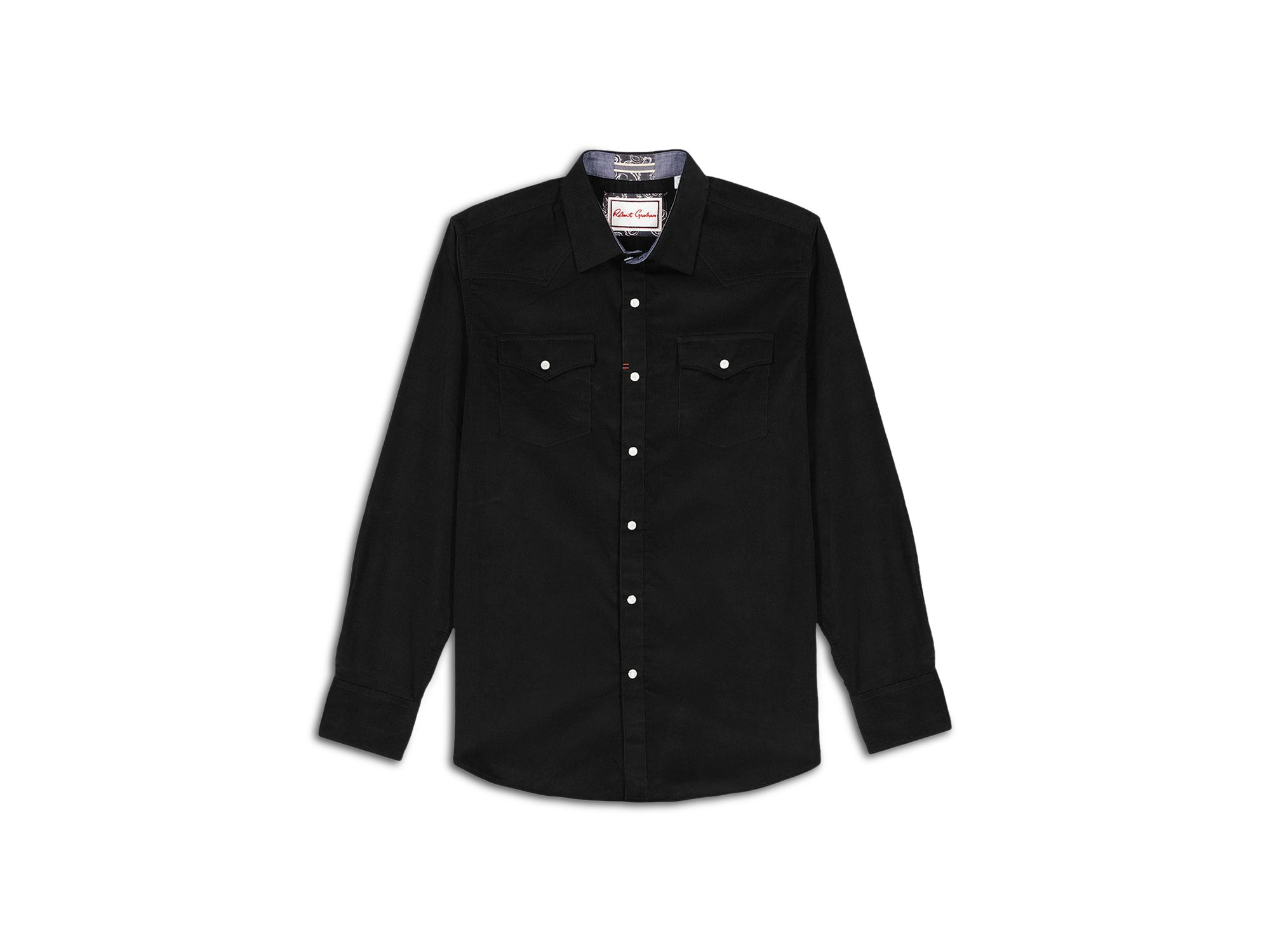 Wyatt Woven Snap Front Shirt — Image 4