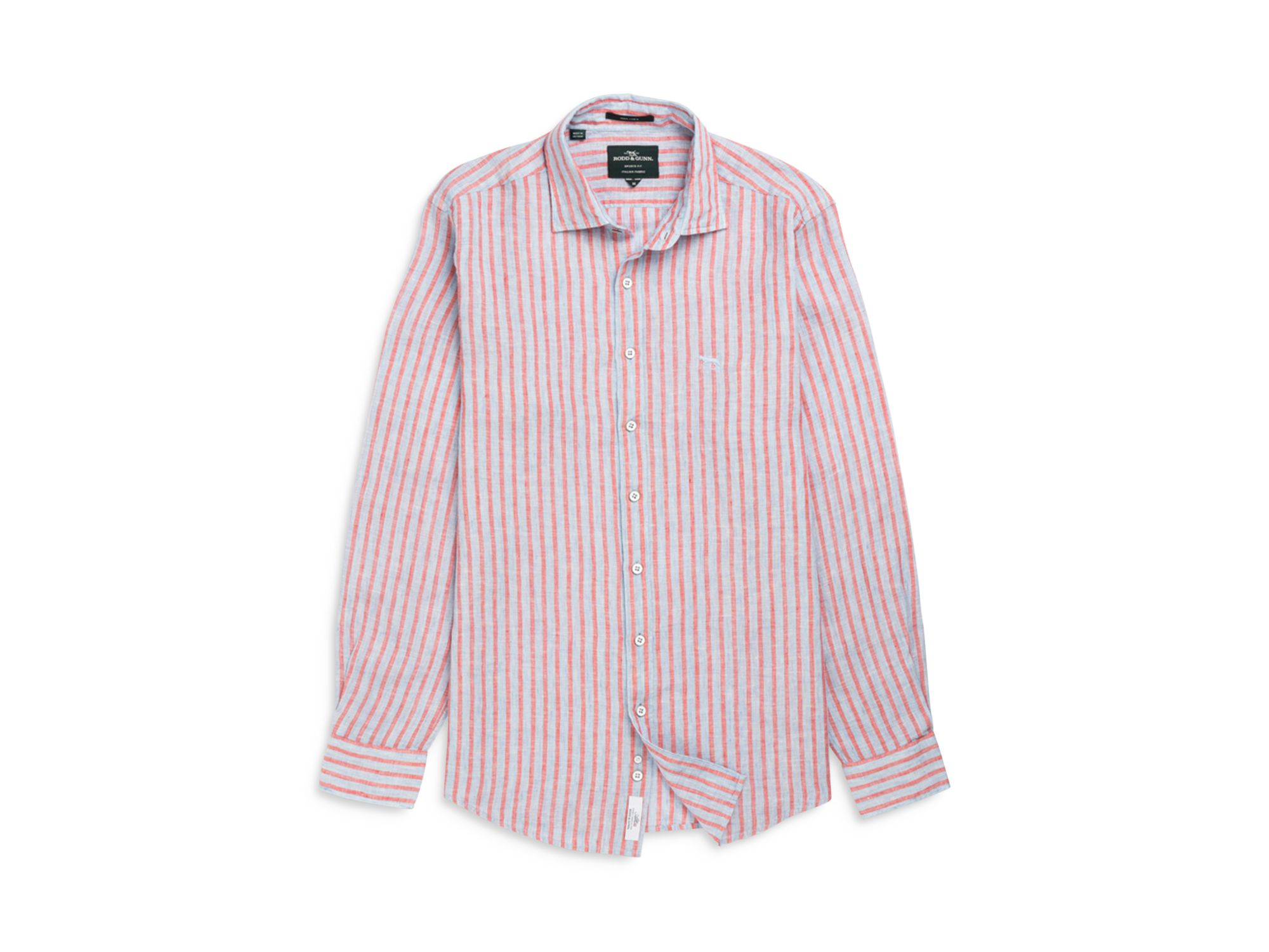 McLean Park Slim Fit Linen Shirt — Image 5