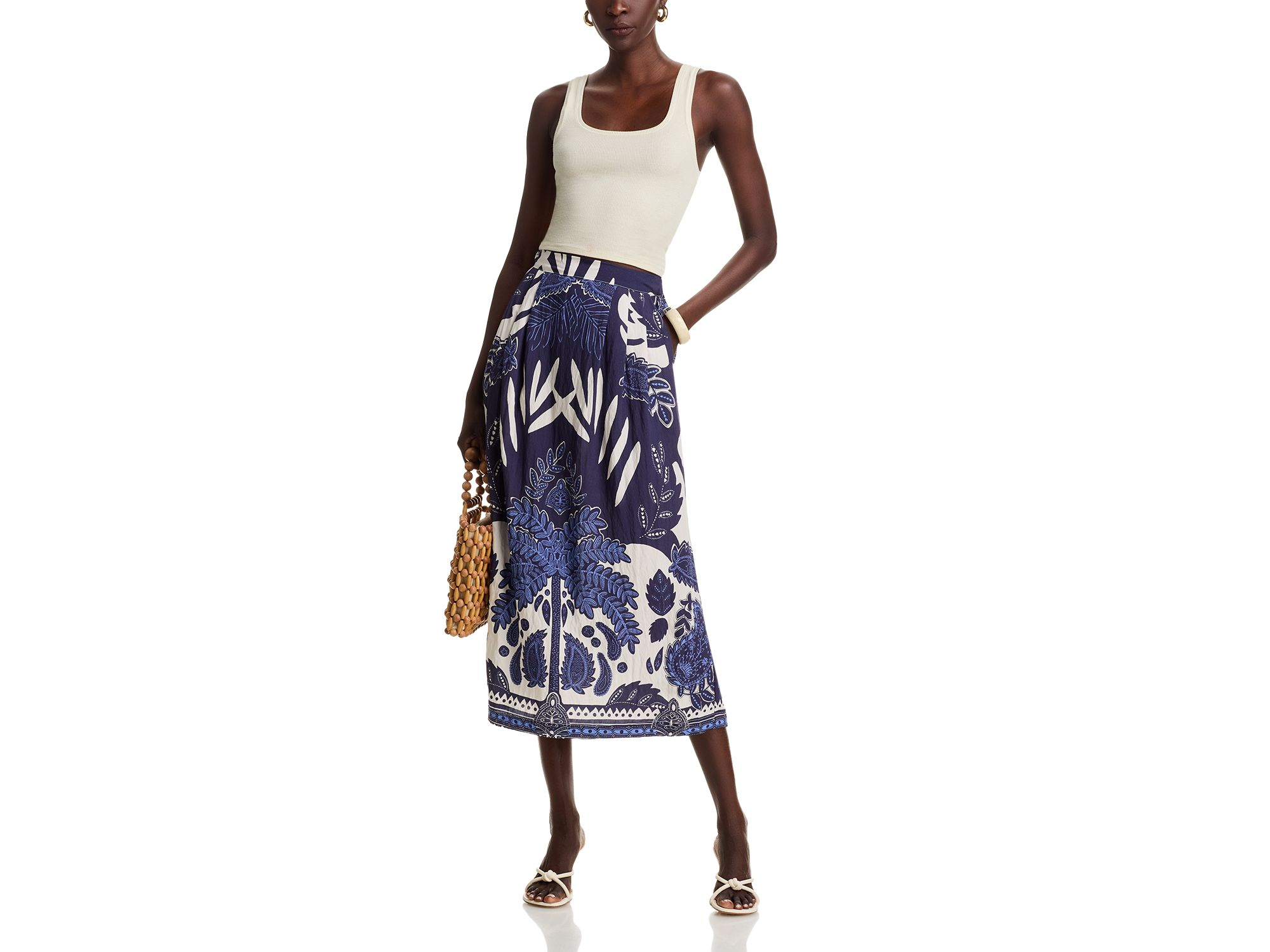 Printed Midi Skirt — Image 5