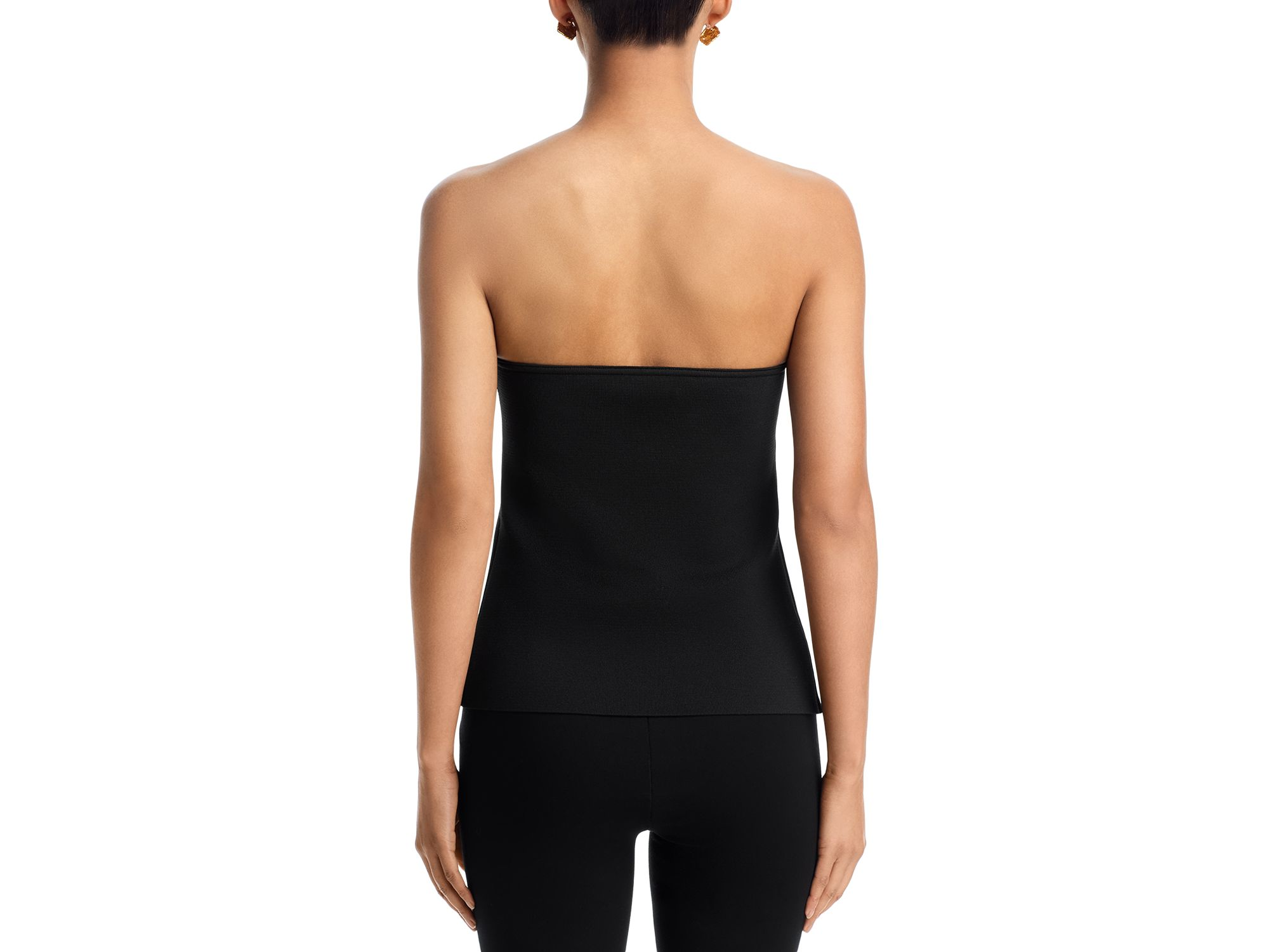 Strapless Knit Top - Exclusive — Image 3