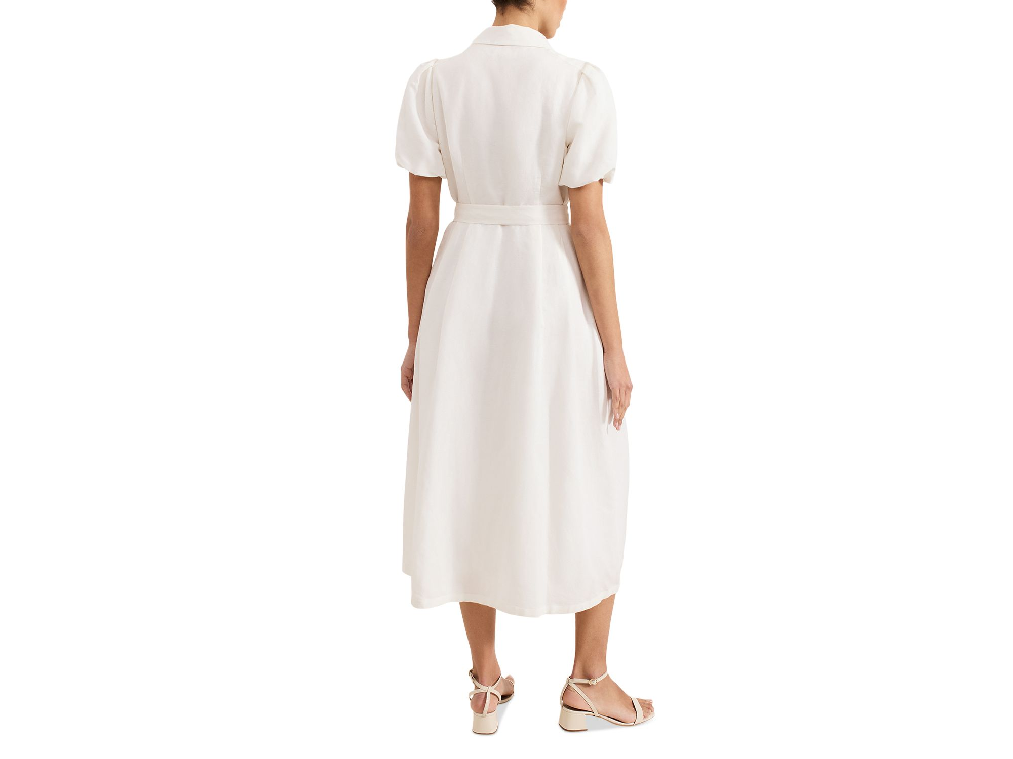 Carlotta Puffed Sleeve Dress — Image 5