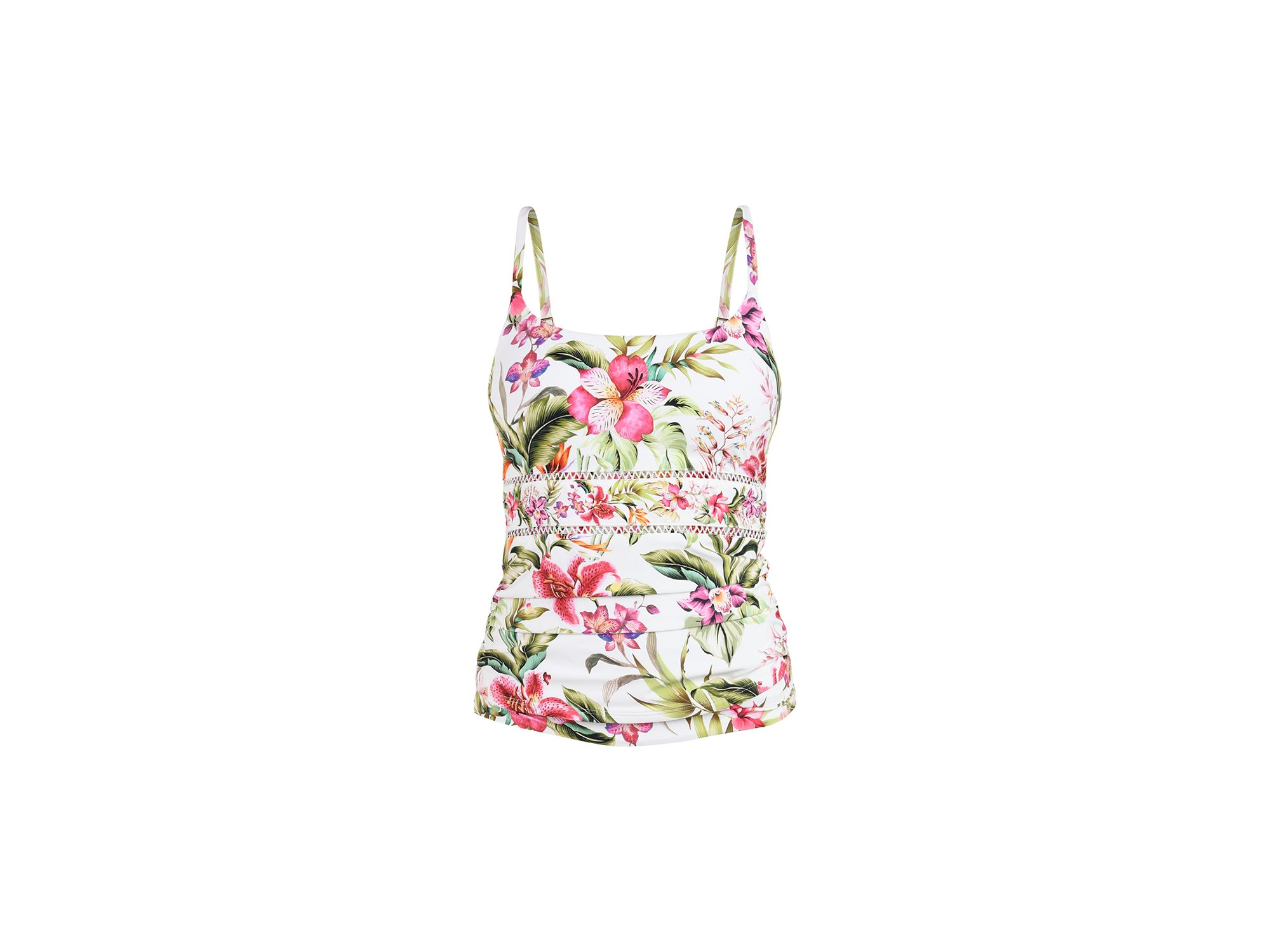 Polynesian Tankini Top & Polynesian Shirred Bikini Bottom — Image 6