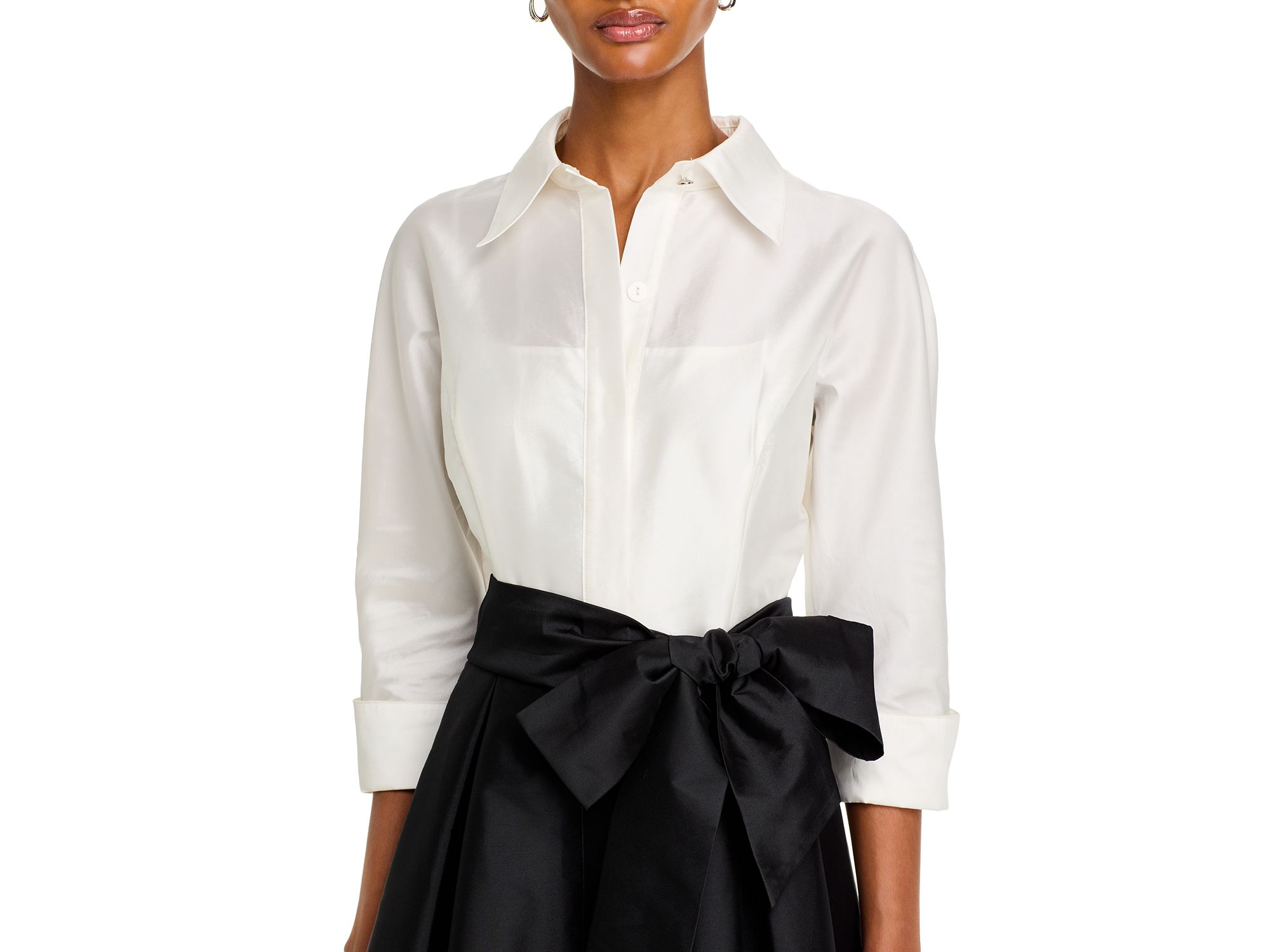 Taffeta Shirt Gown — Image 3