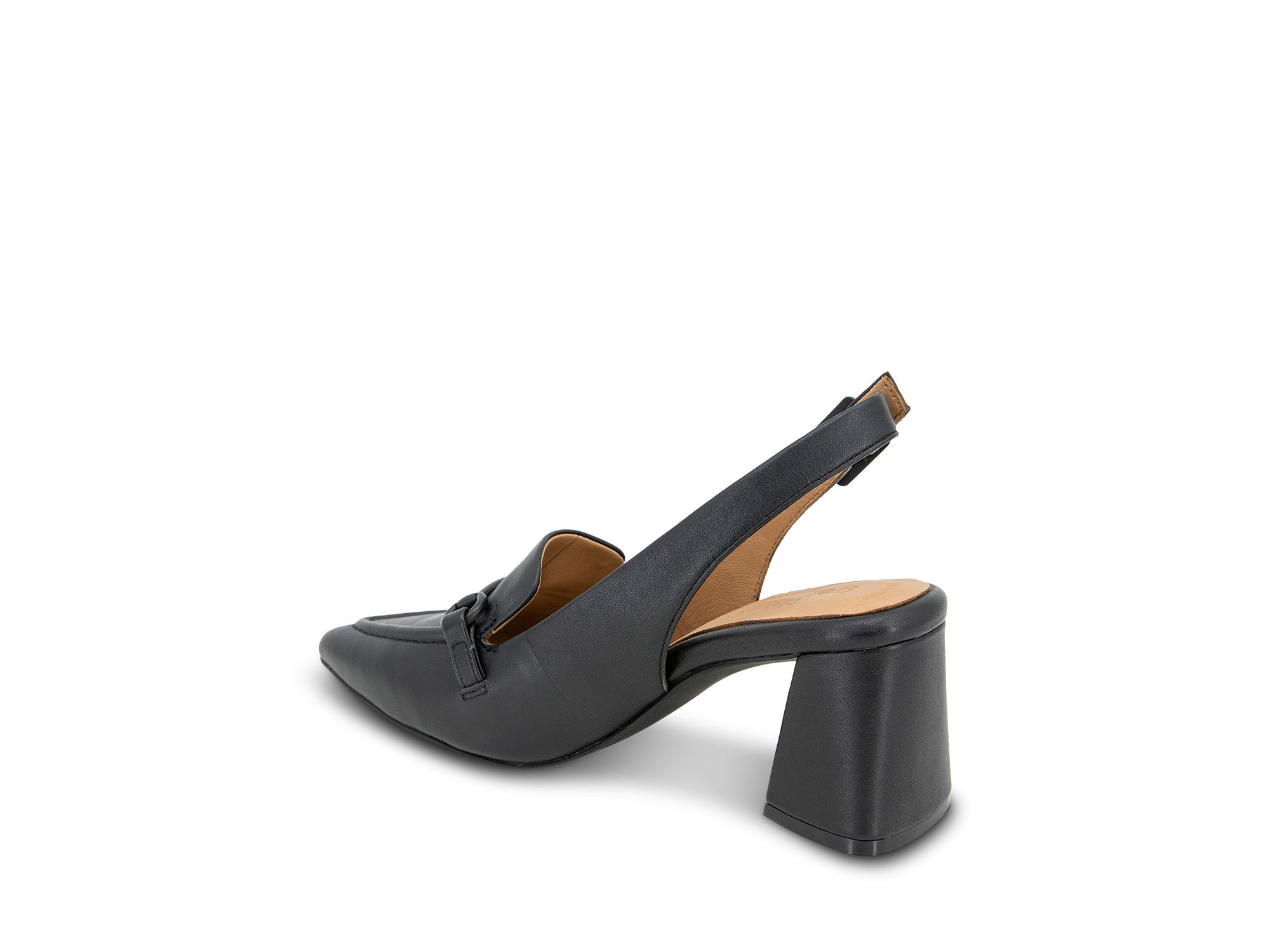 Women's Dawson Leather Slingback Pumps — Image 4