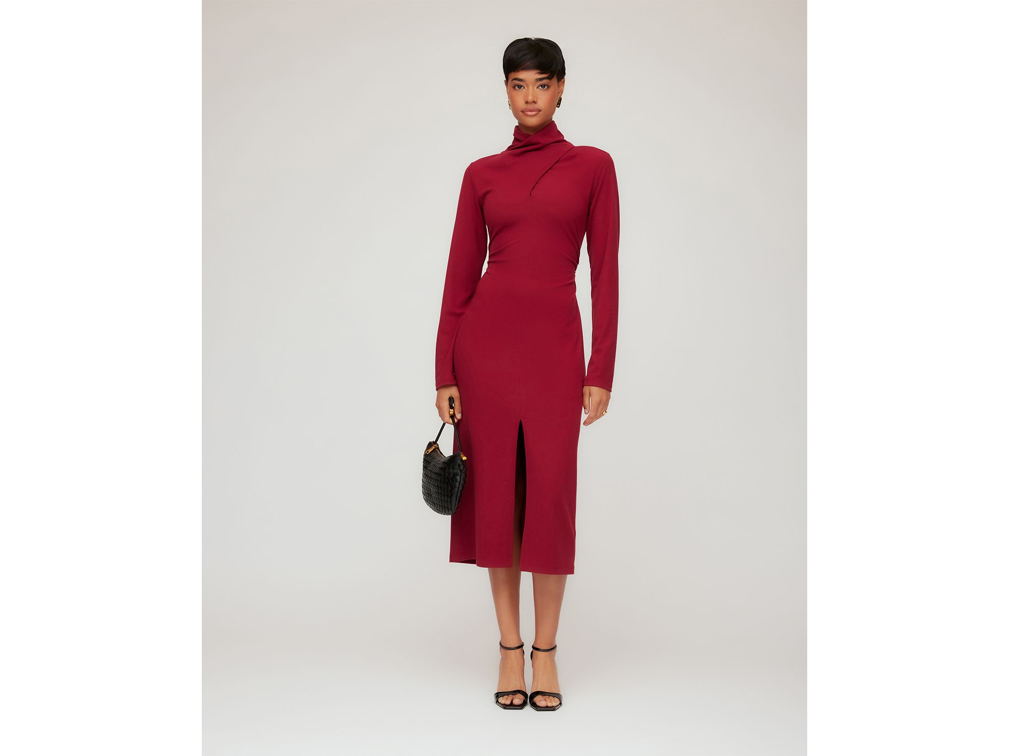 Tasha Turtleneck Midi Dress — Image 6