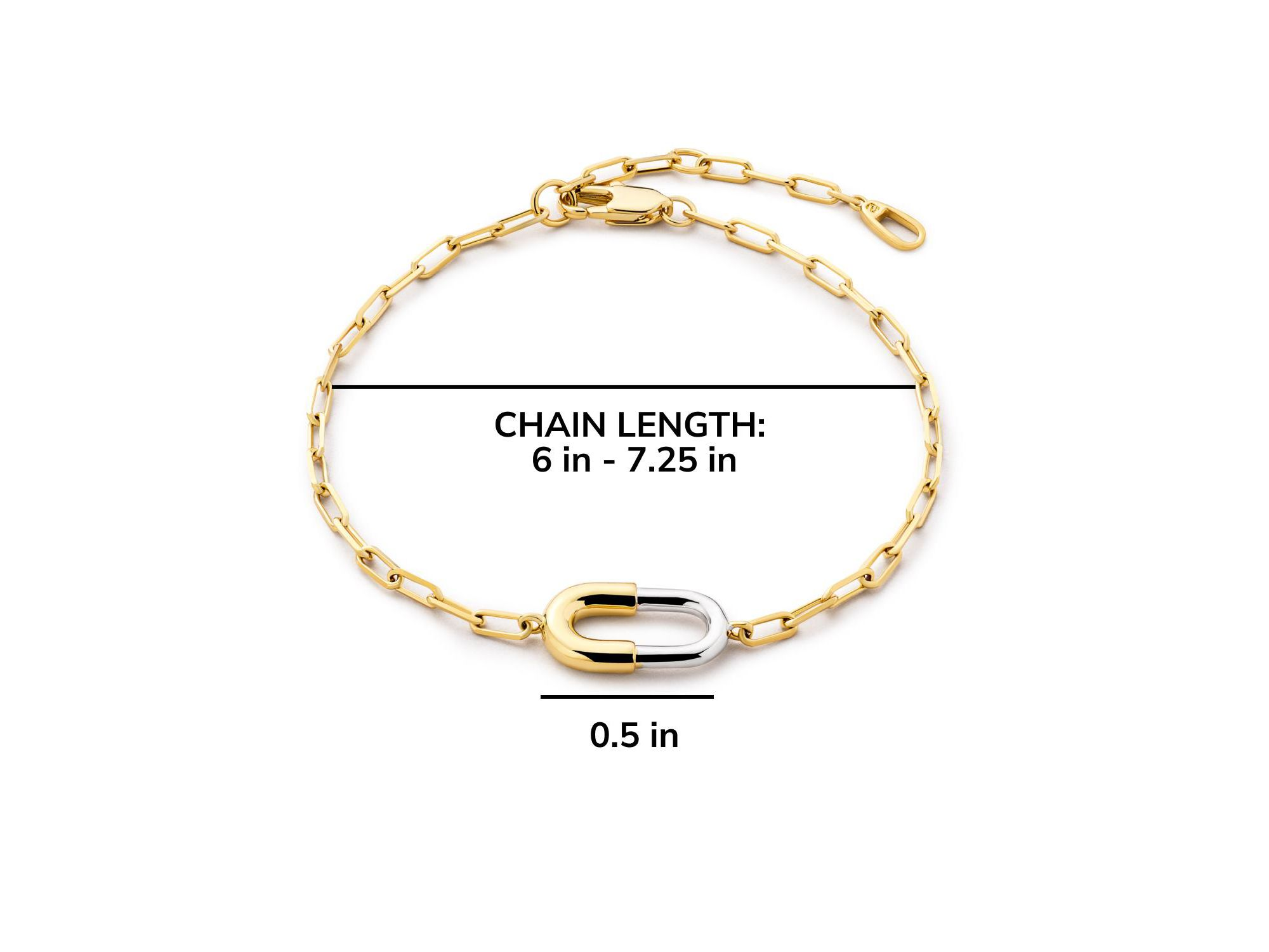 Gold Charm Blake Bracelet — Image 5