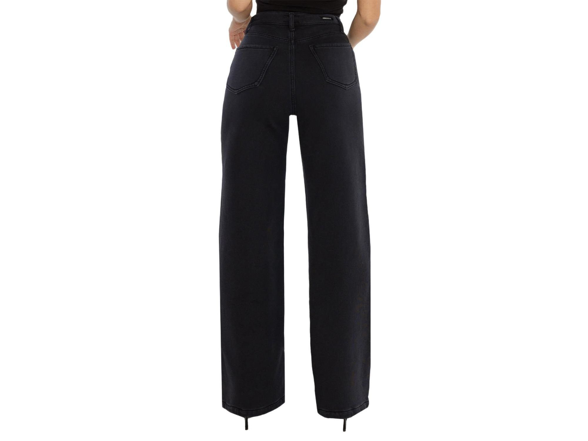 High Rise Riley Pant in Black — Image 4