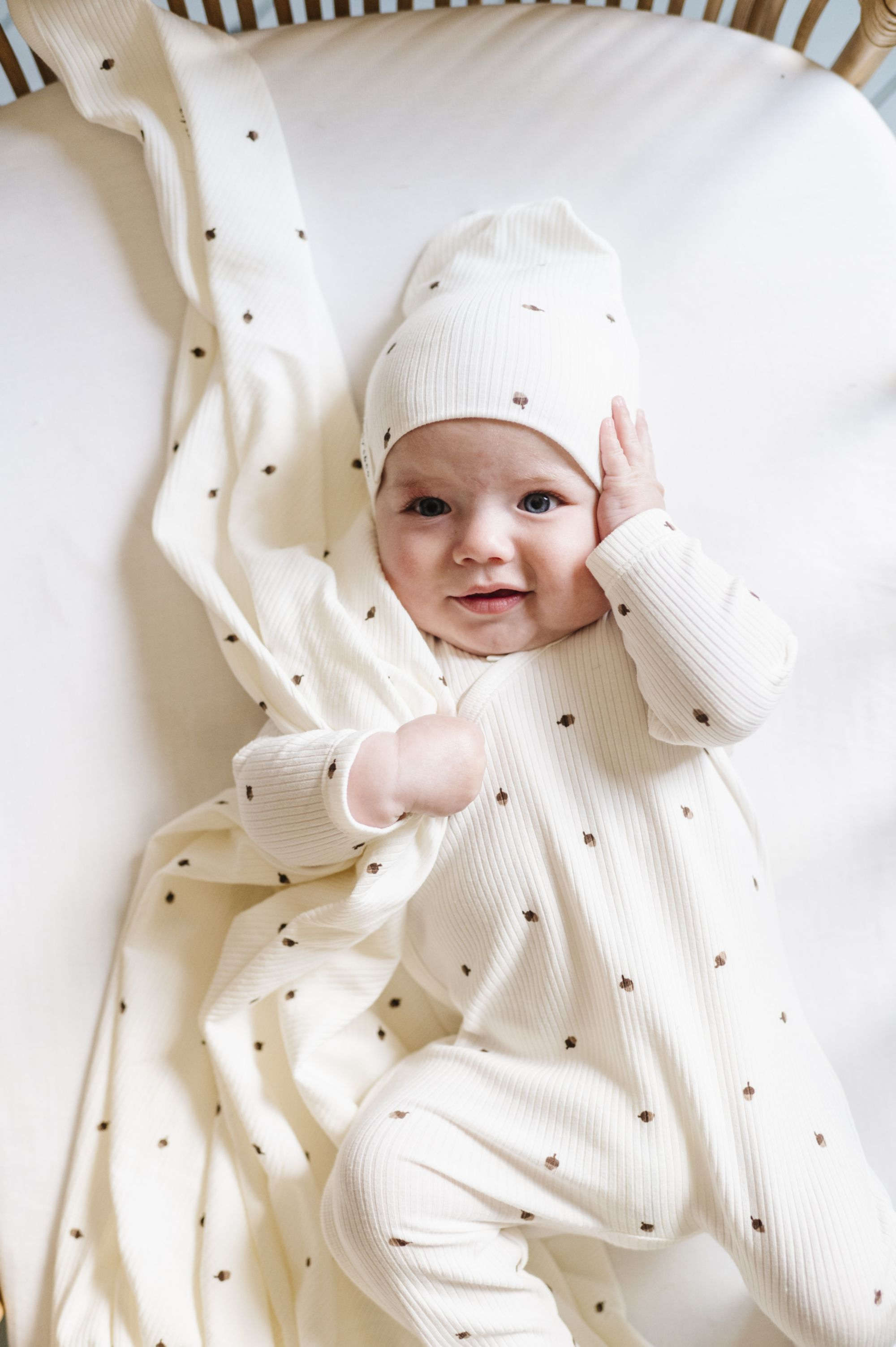 Ribbed Cotton Zipper Blanket Collection — Image 3