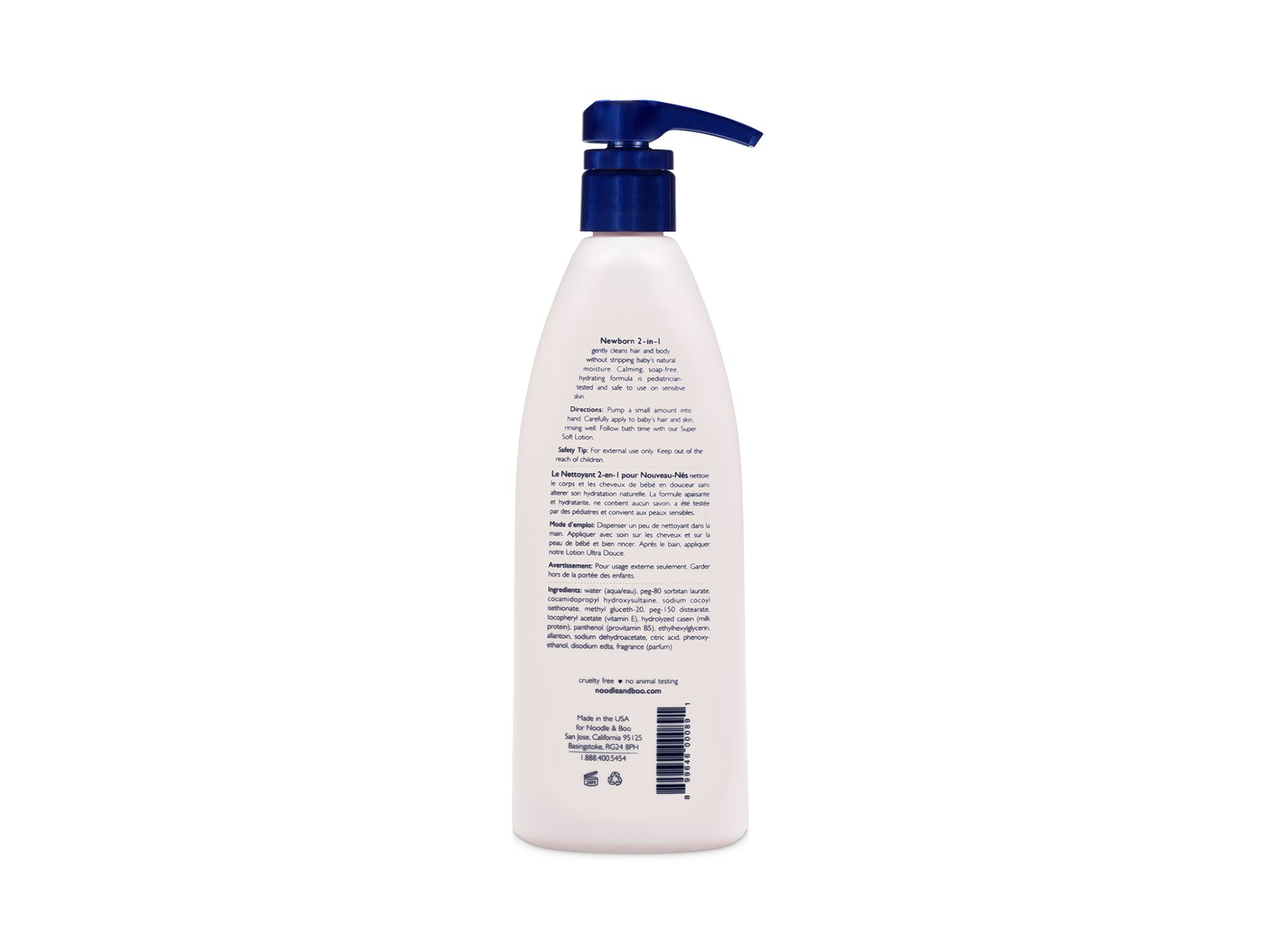 Newborn 2 in 1 Hair & Body Wash 16 oz. — Image 3