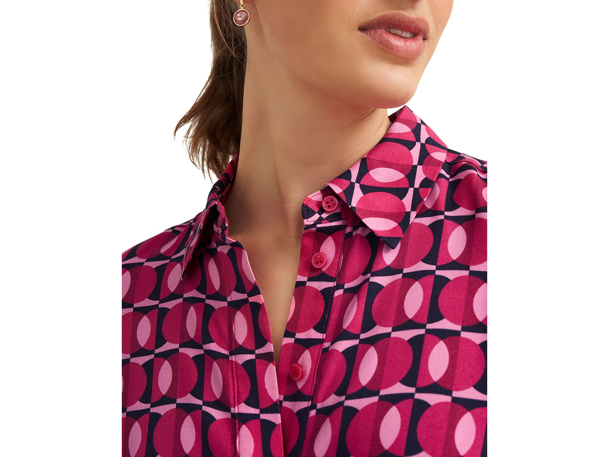 Marciella Printed Shift Dress — Image 3