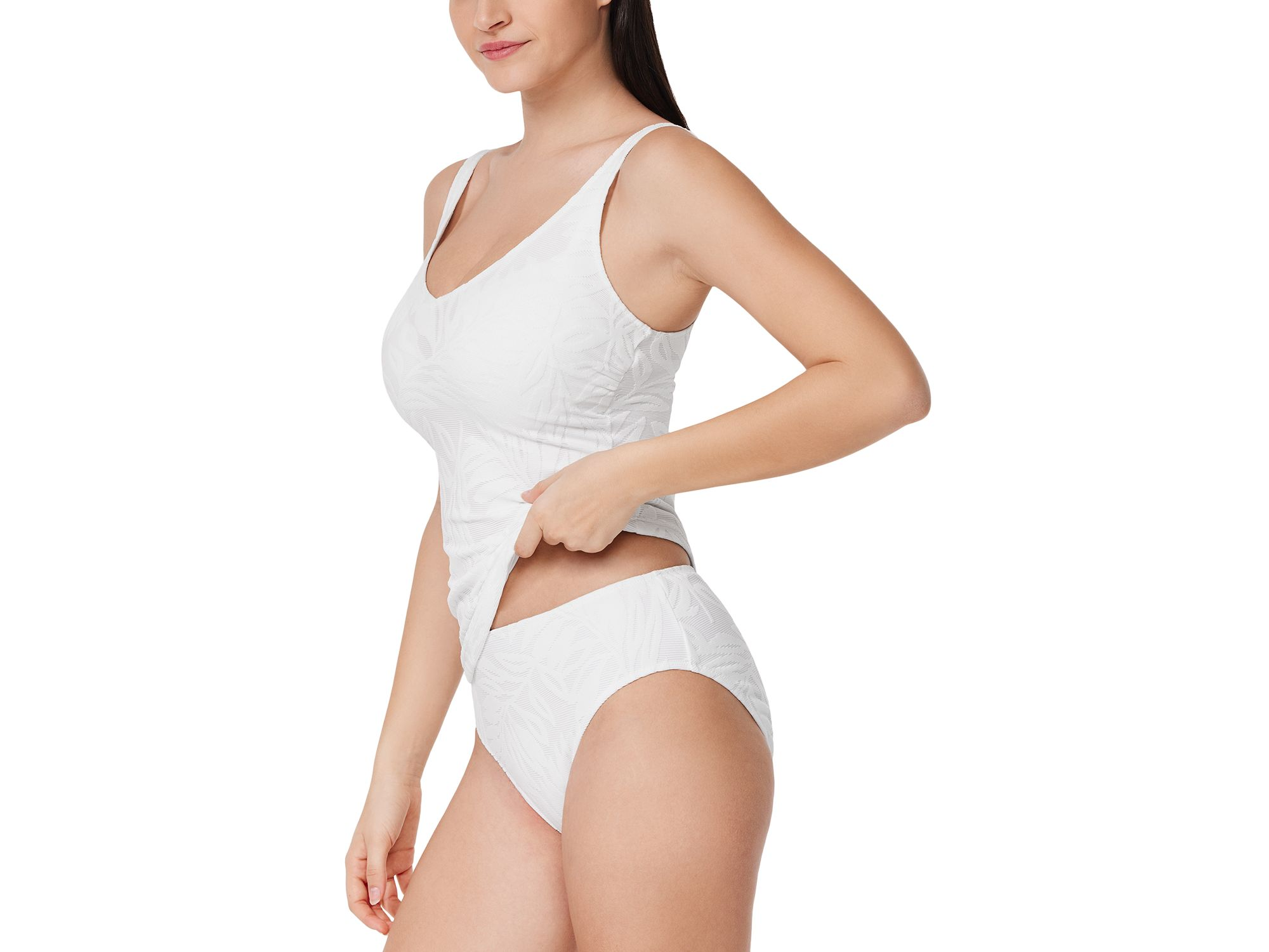 Skyfall Mid Rise Lace Bikini Bottom — Image 4