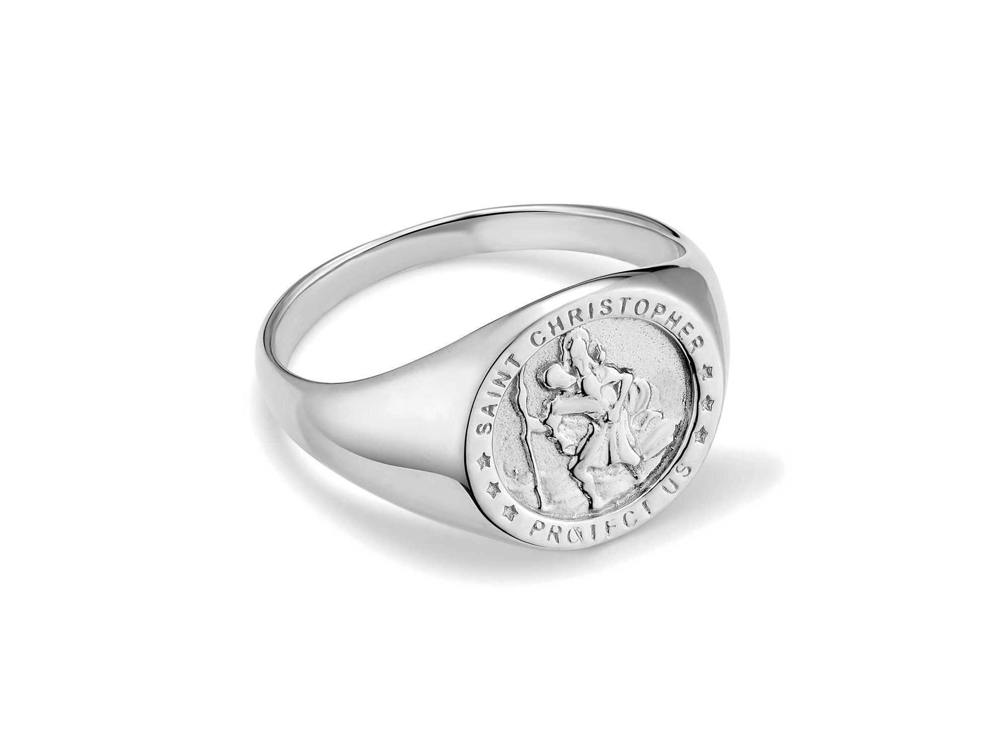 Sterling Guardian Signet Ring — Image 4