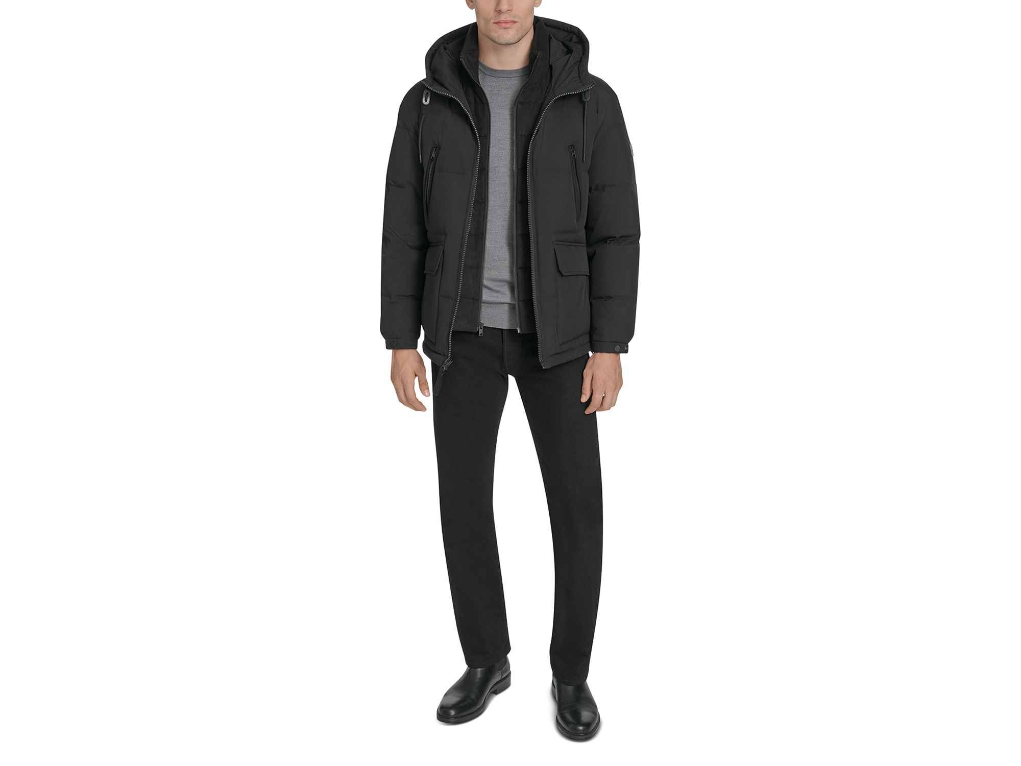 Marlton Hybrid Puffer Jacket — Image 8